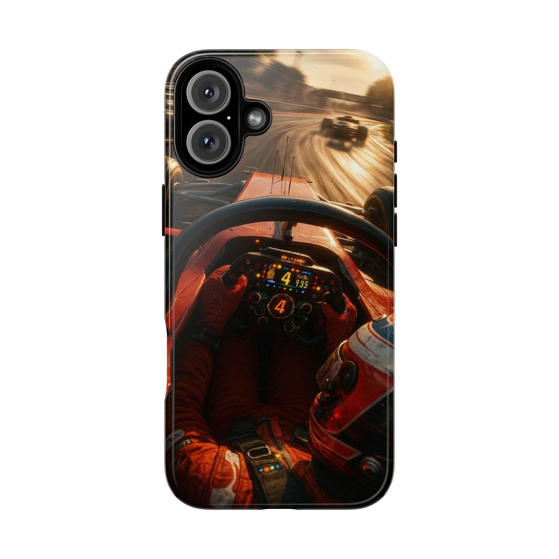 Formula 1 Cockpit Phone Case, Tough Cases for iPhones, Samsung, and Pixel