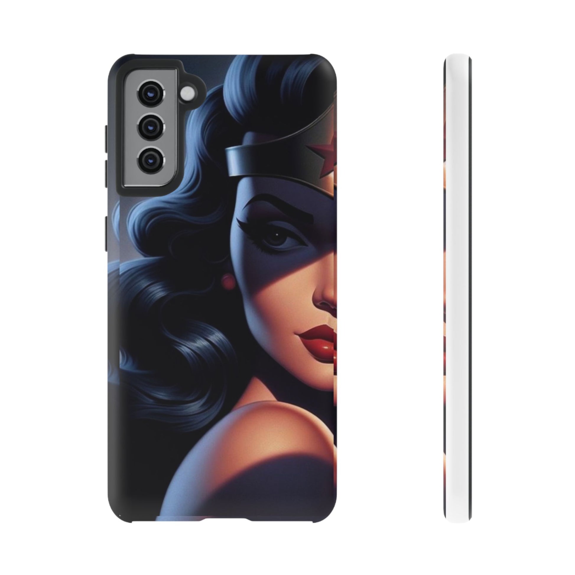Classic Comics Wonder Woman Tough Cases for iPhones, Samsung, and Pixel