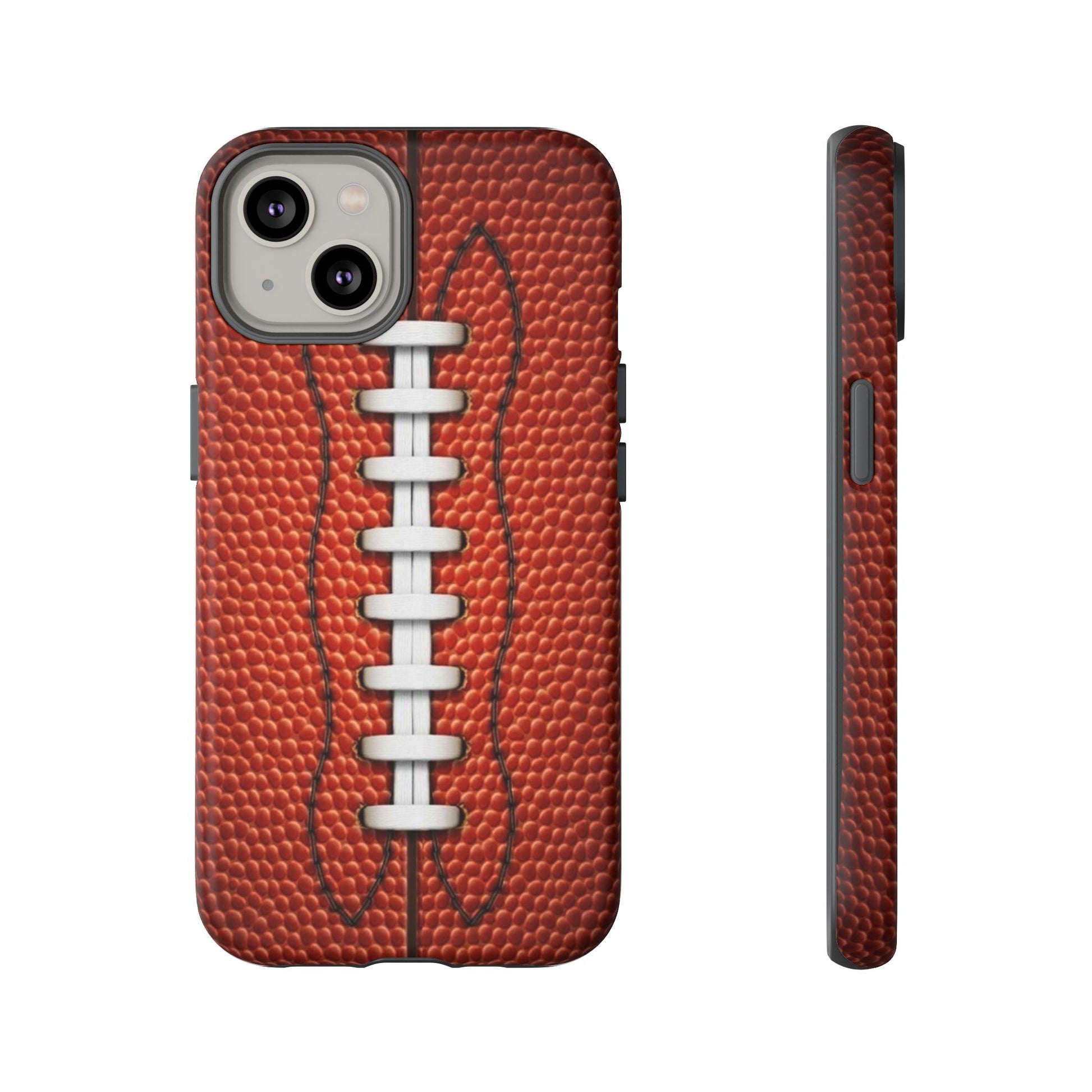 Football Pigskin Print Tough Cases for iPhones, Samsung, and Pixel