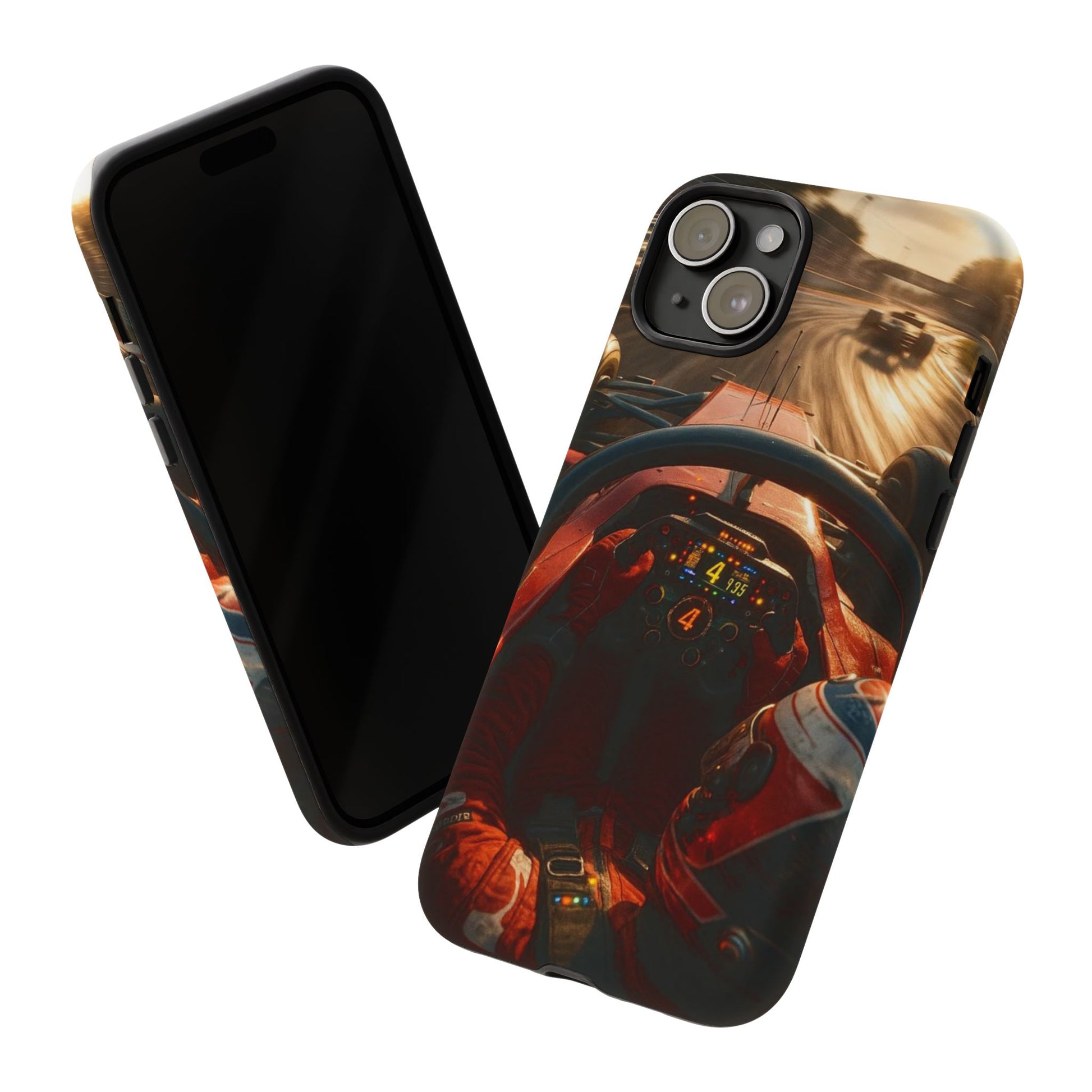 Formula 1 Cockpit Phone Case, Tough Cases for iPhones, Samsung, and Pixel