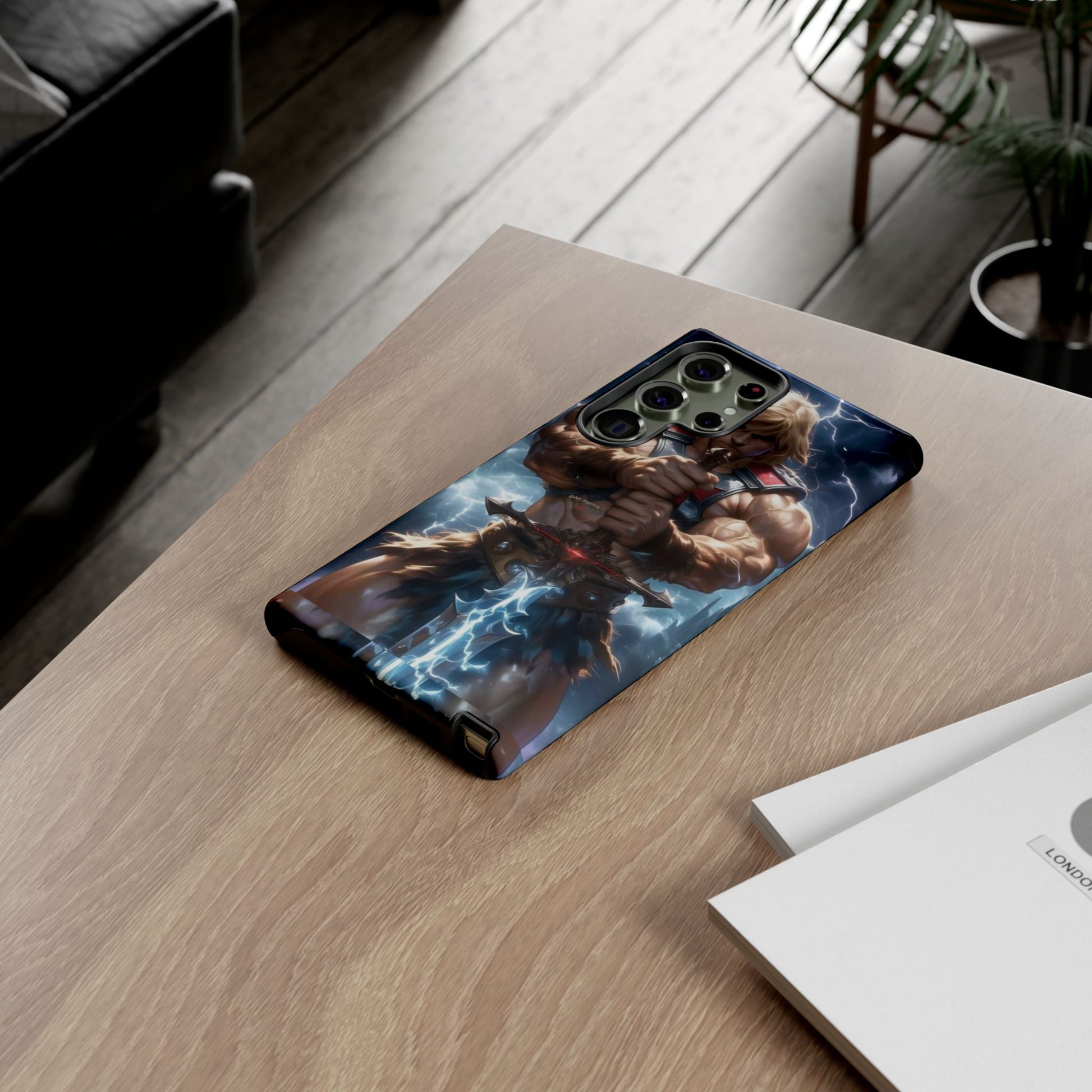 He-Man Masters of the Universe Tough Cases for iPhones, Samsung, and Pixel
