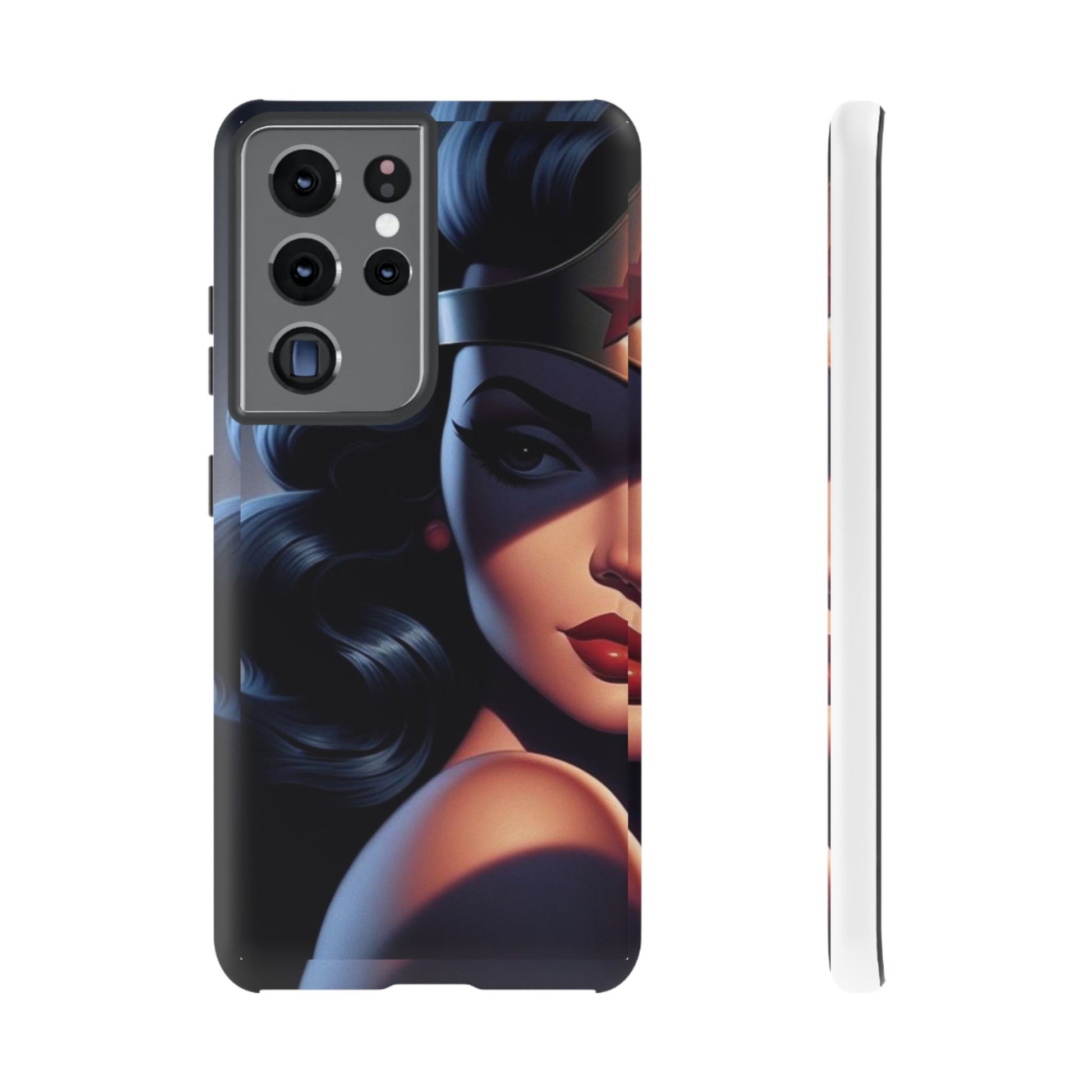 Classic Comics Wonder Woman Tough Cases for iPhones, Samsung, and Pixel