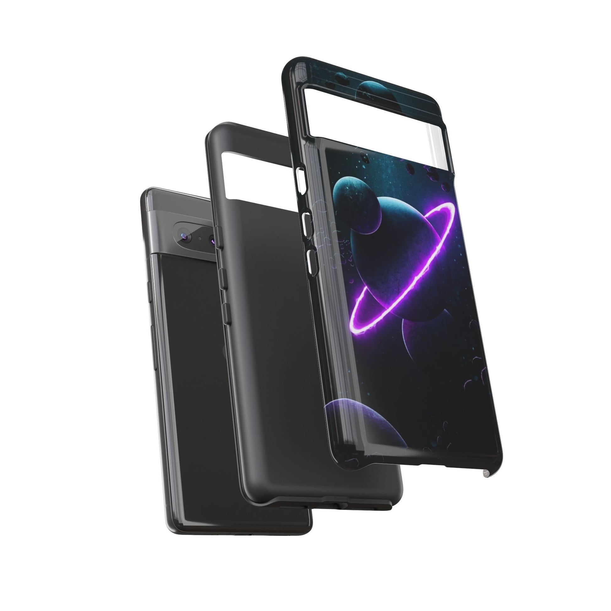 Space Themed Tough Cases for iPhones, Samsung, and Pixel