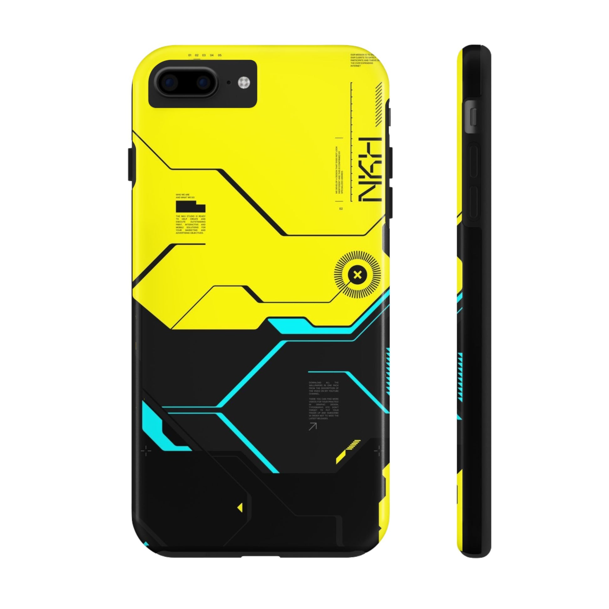 Cyberpunk Themed Phone Case for iPhone & Samsung Galaxy Phones