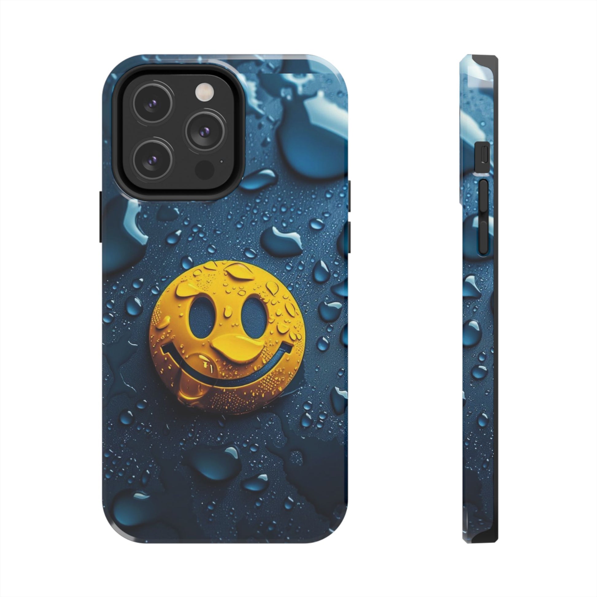 Be Happy Smiley Face Phone Cases for iPhones & Samsung Phones