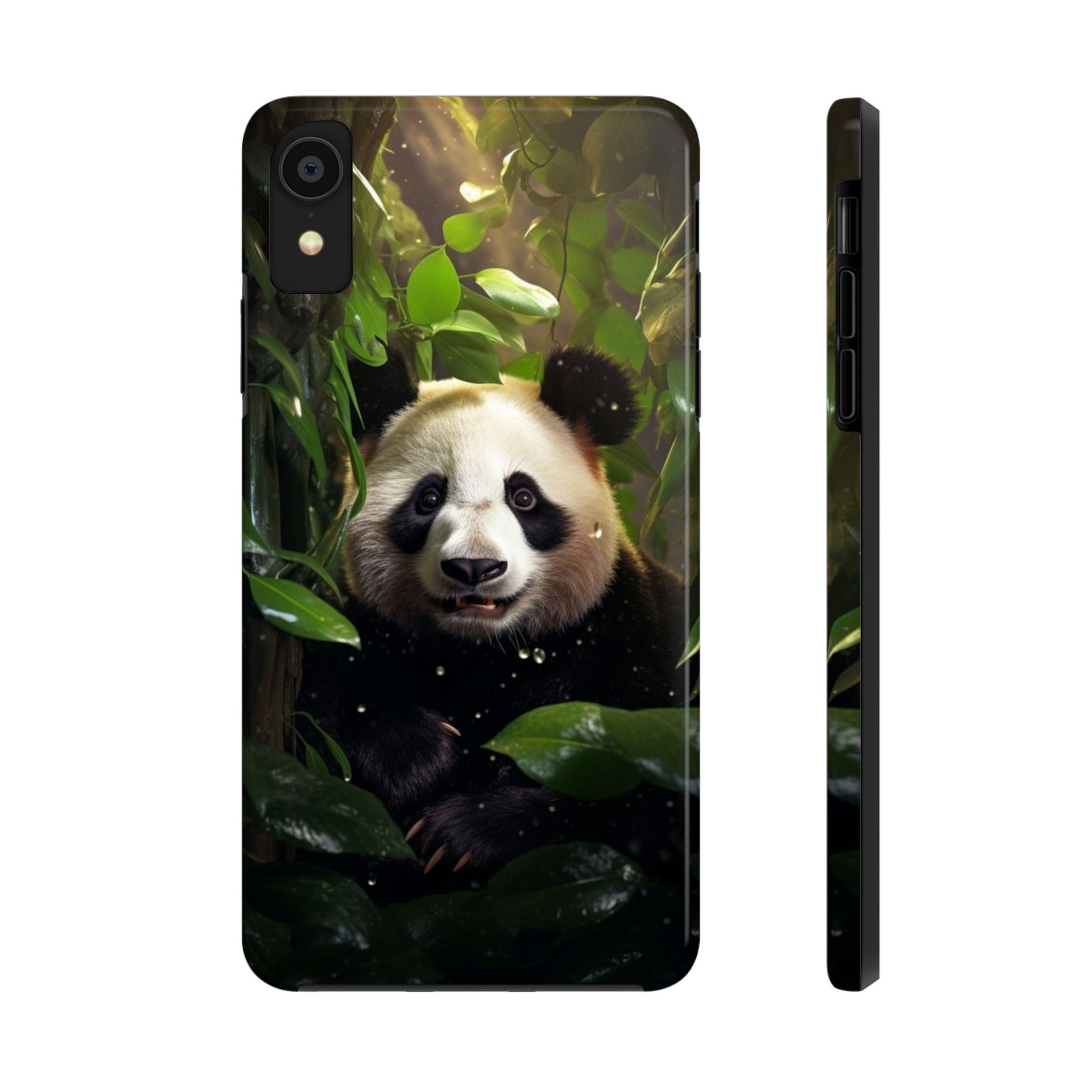 Smiling Panda Theme Phone Cases for iPhones & Samsung Phones