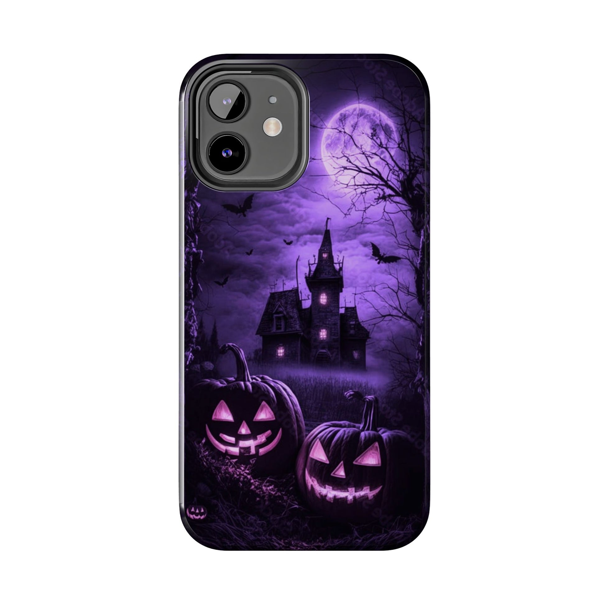 Haunted House Halloween Theme Phone Cases for iPhones & Samsung Phones