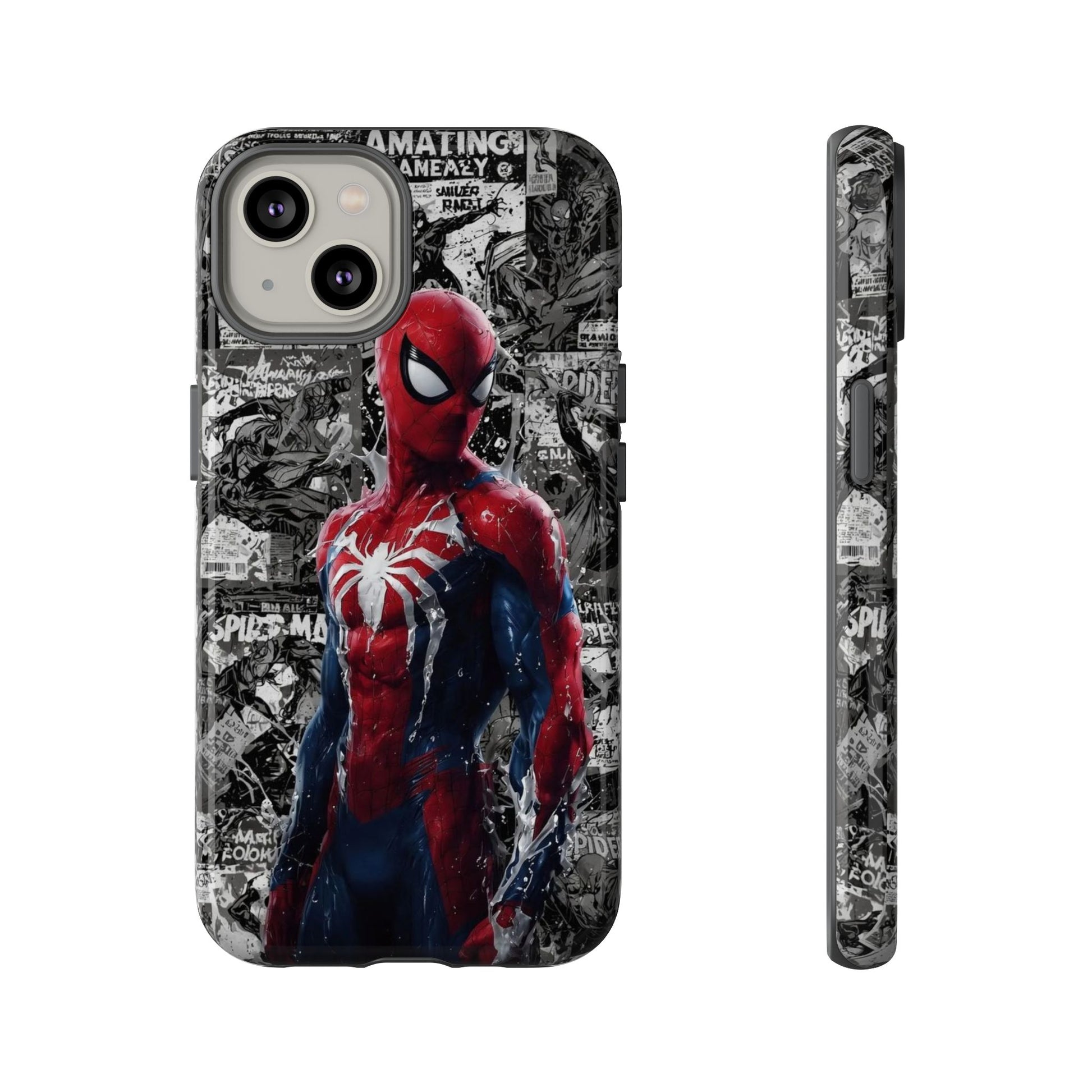 Spiderman Phone Case, Tough Cases for iPhones, Samsung, and Pixel
