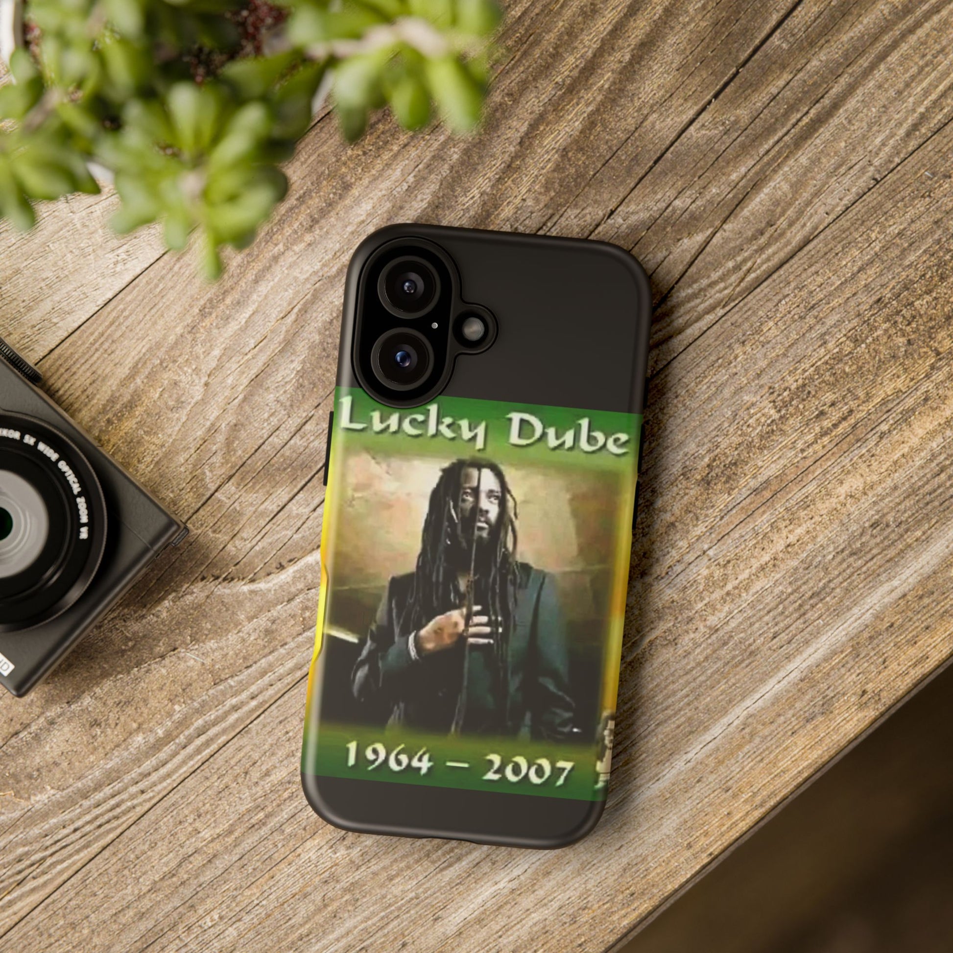 Lucky Dube Tough Cases for iPhones, Samsung, and Pixel