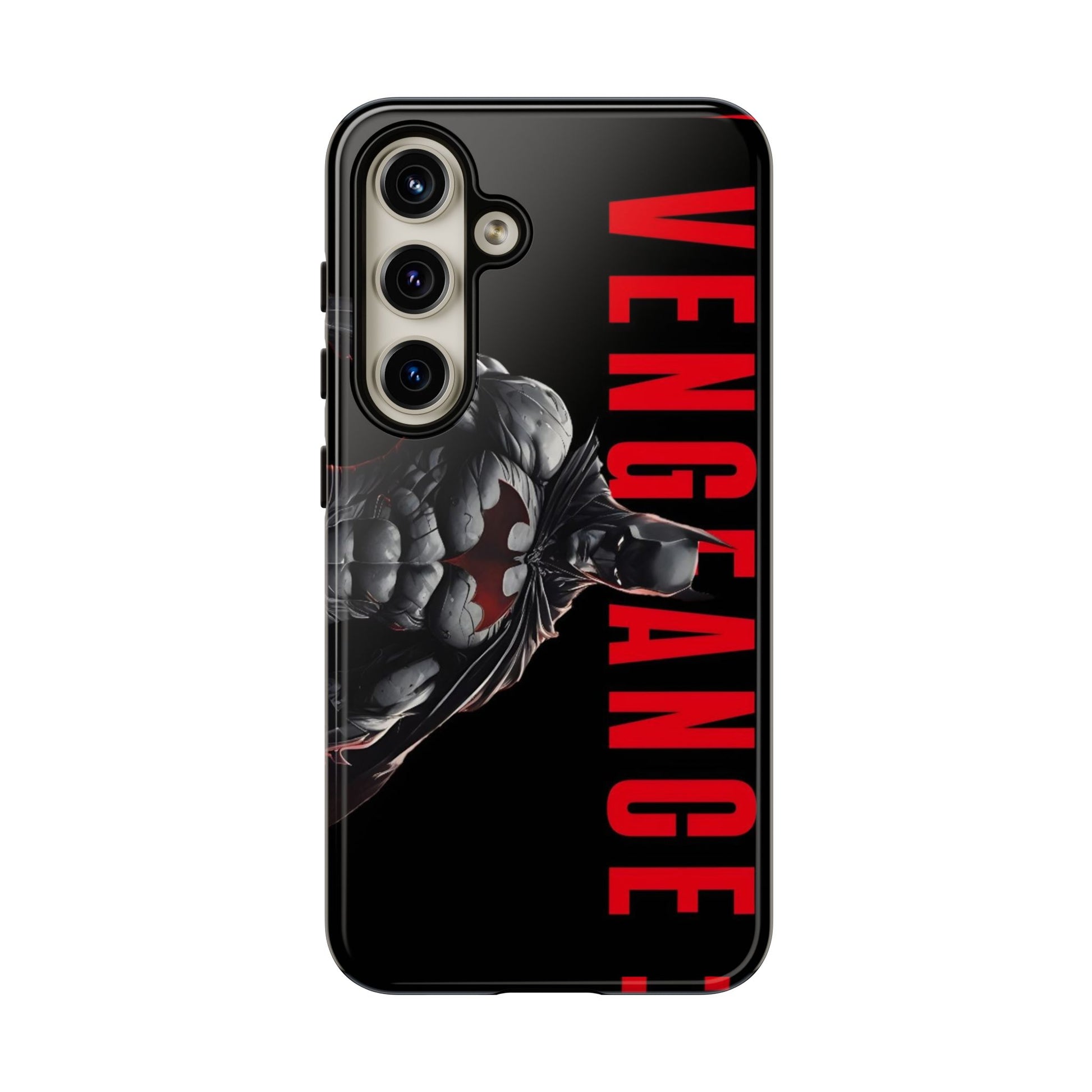 DC Comics Batman Vengence Tough Cases for iPhones, Samsung, and Pixel