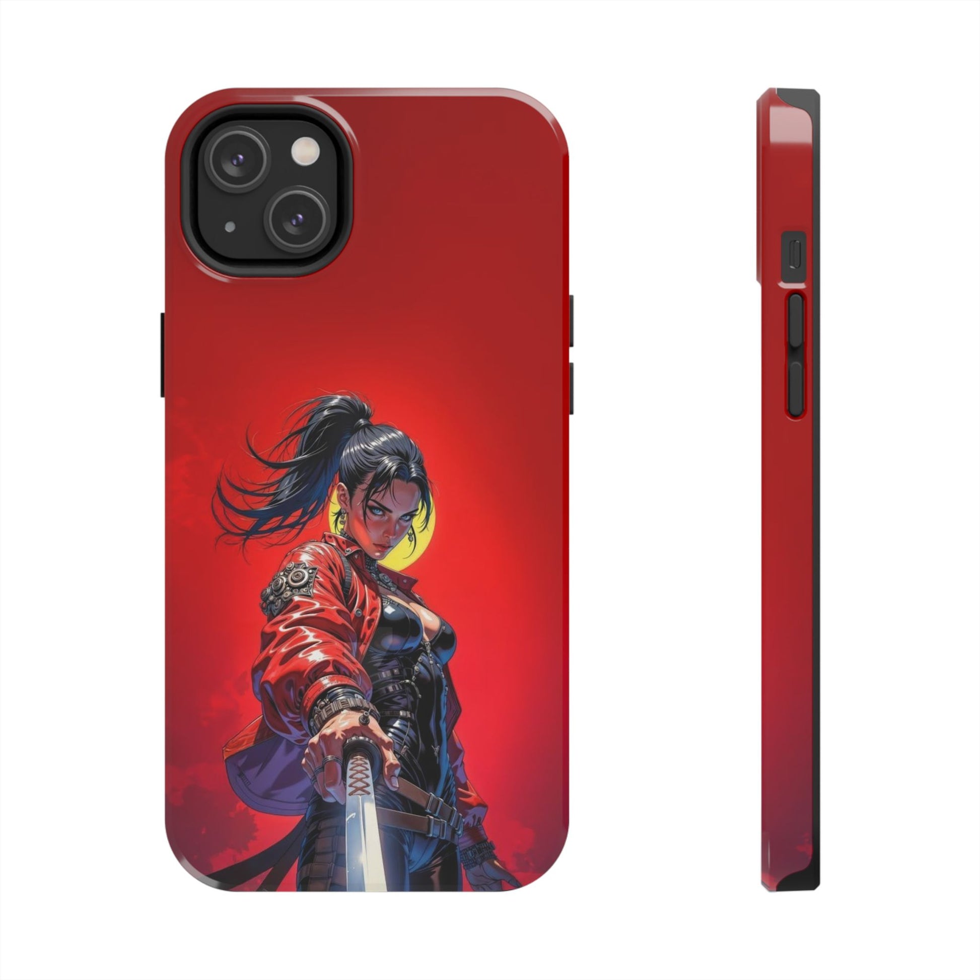 Ninja Girl Anime Inspired Phone Cases for Iphones & Samsung Phones