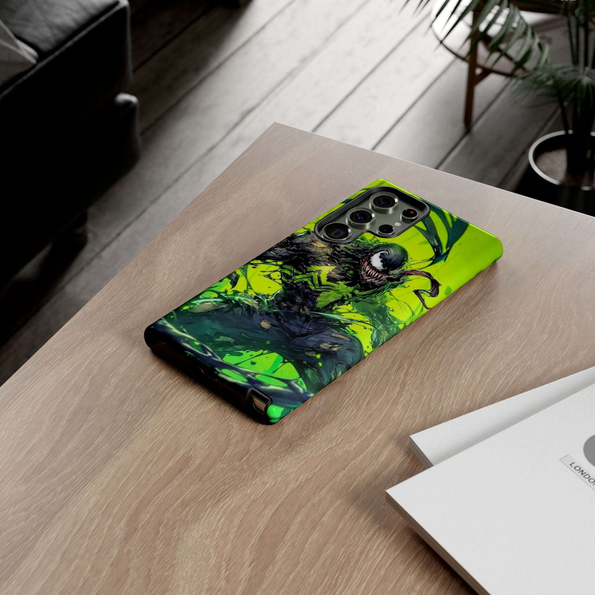 Evil Venom Phone Case, Tough Cases, Marvel Comics Phone for iPhones, Samsung, and Pixel