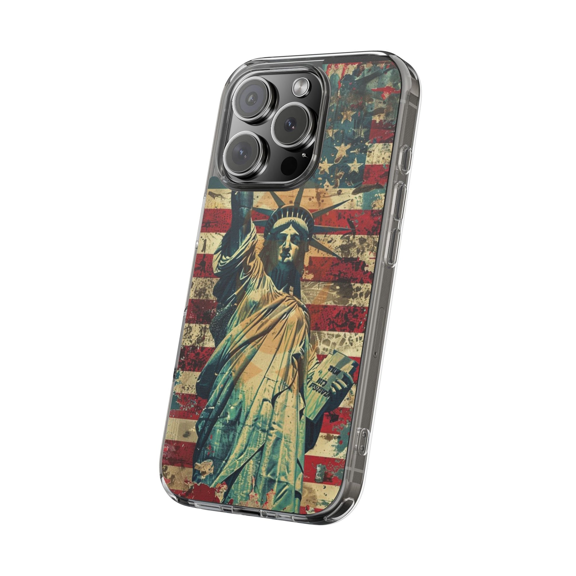American Iconic Lady Liberty Themed Iphone, Samsung case