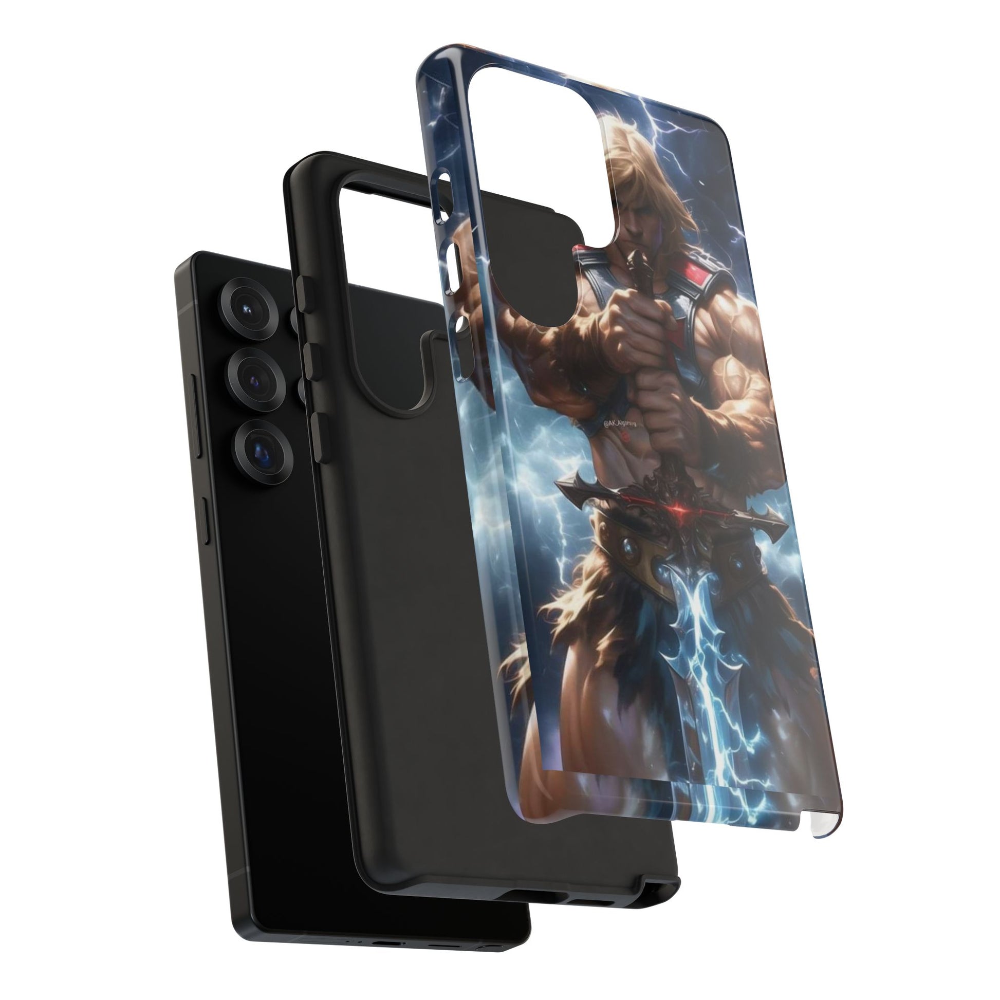 He-Man Masters of the Universe Tough Cases for iPhones, Samsung, and Pixel