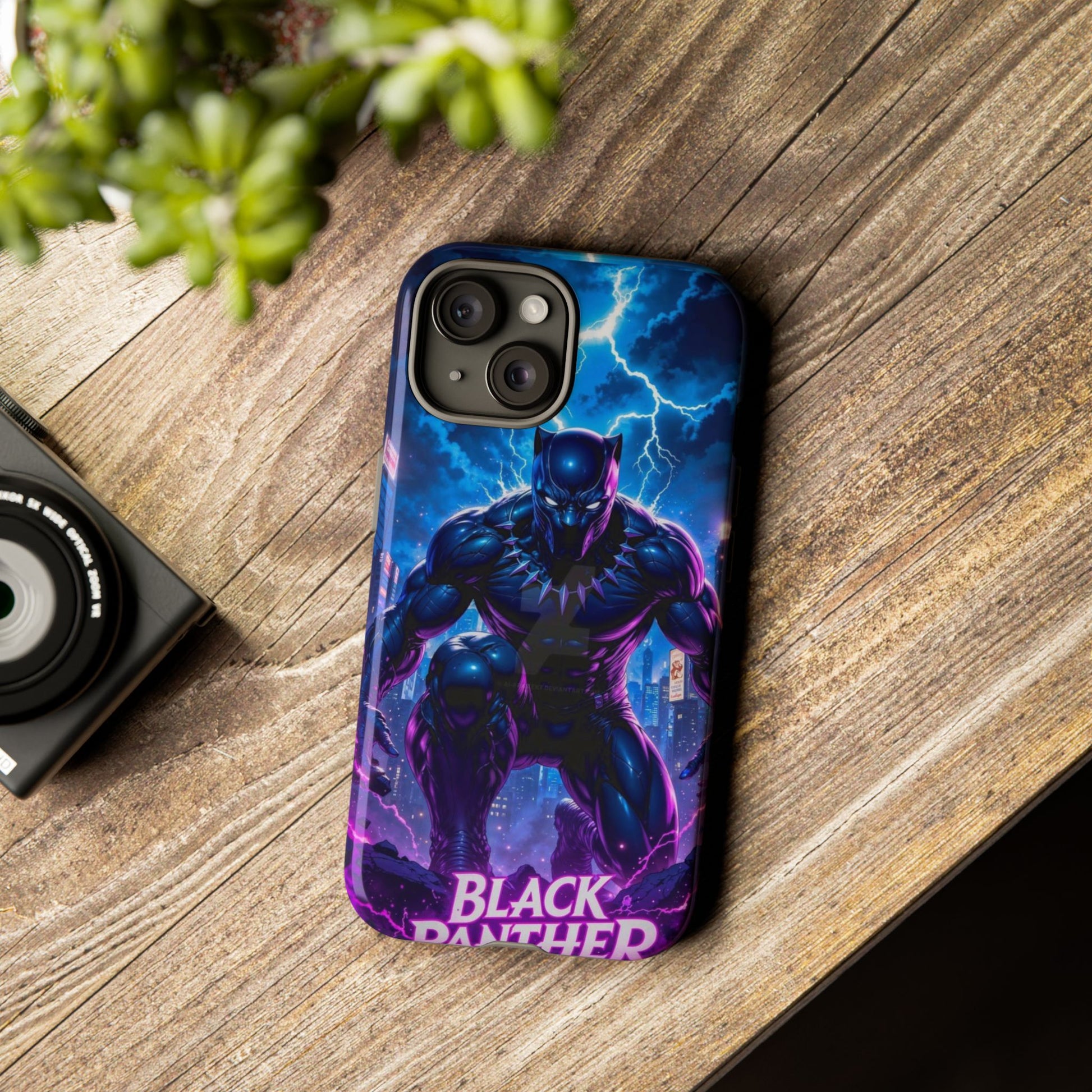 Black Panther Phone Case, Tough Cases for iPhones, Samsung, and Pixel