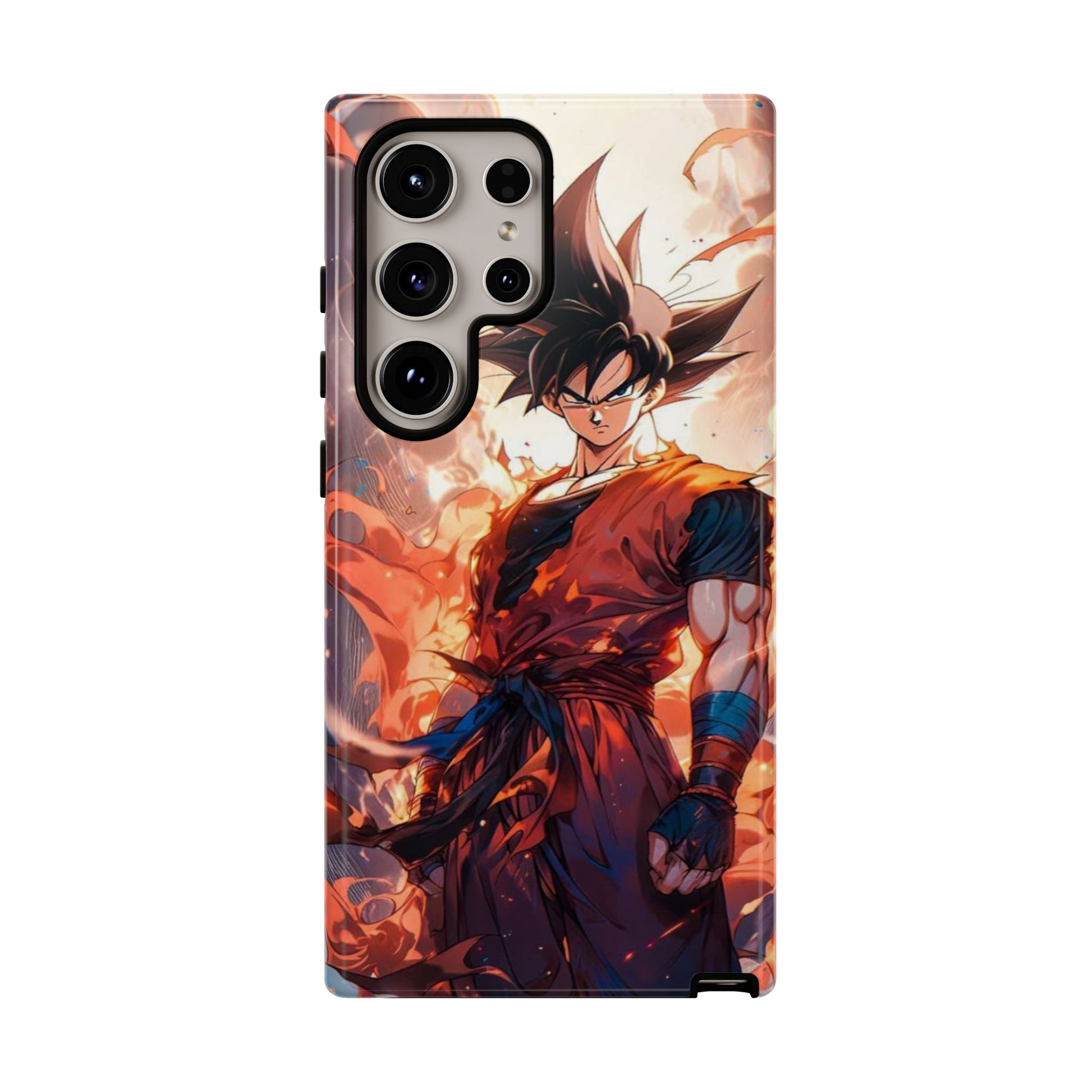Anime Manga Dragon Ball Z Goku Tough Cases for iPhones, Samsung, and Pixel