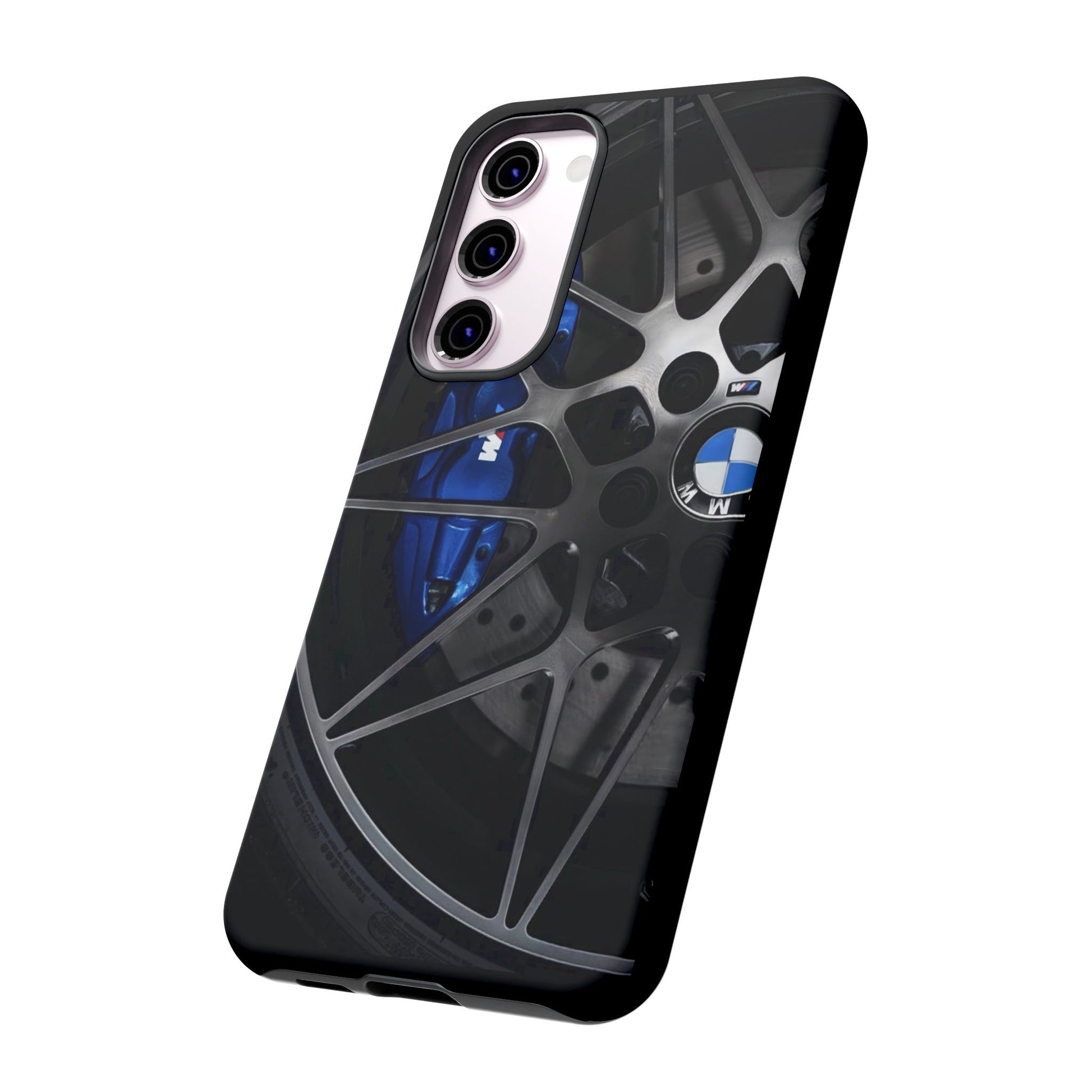 BMW M3 Racing Wheels Tough Cases for iPhones, Samsung, and Pixel