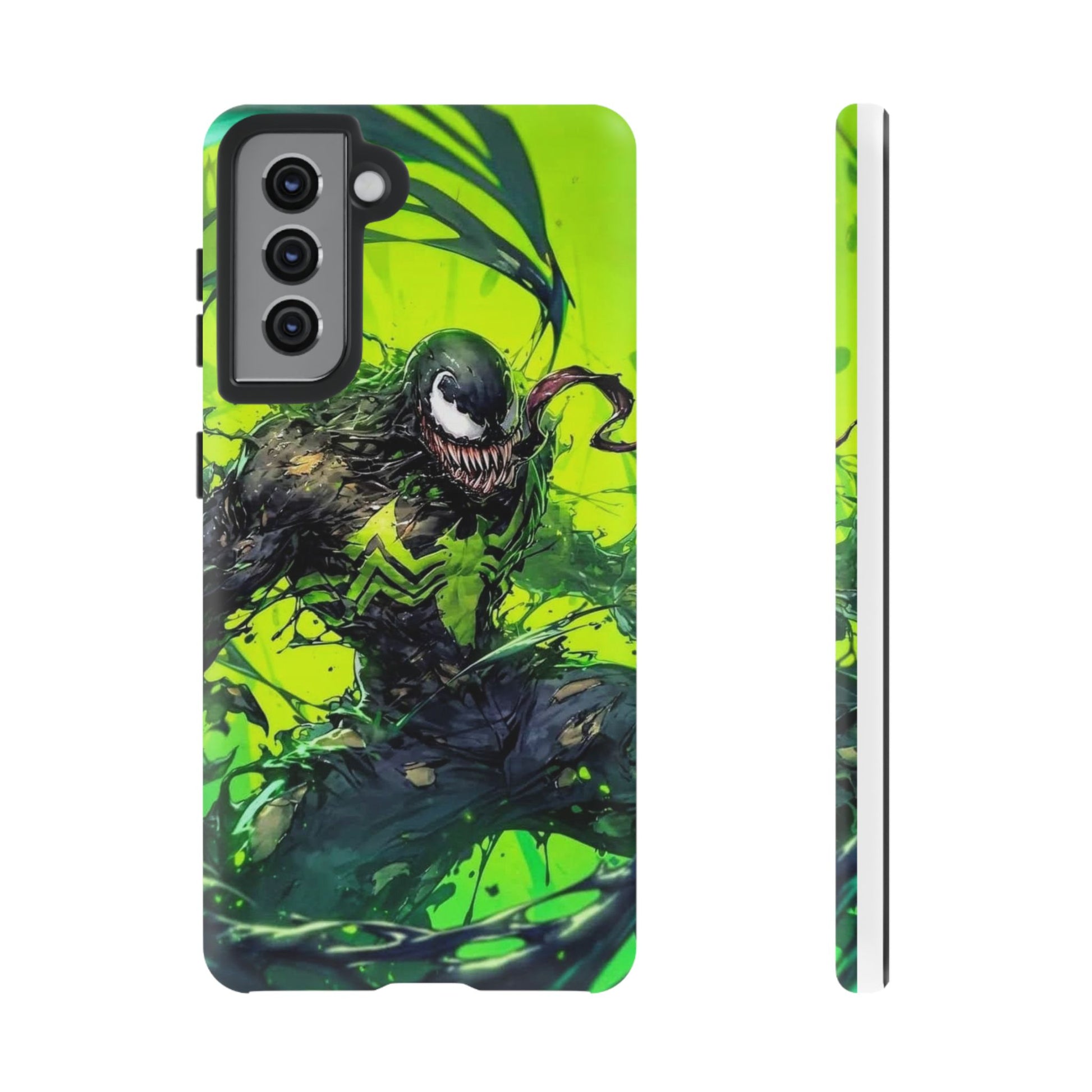 Evil Venom Phone Case, Tough Cases, Marvel Comics Phone for iPhones, Samsung, and Pixel