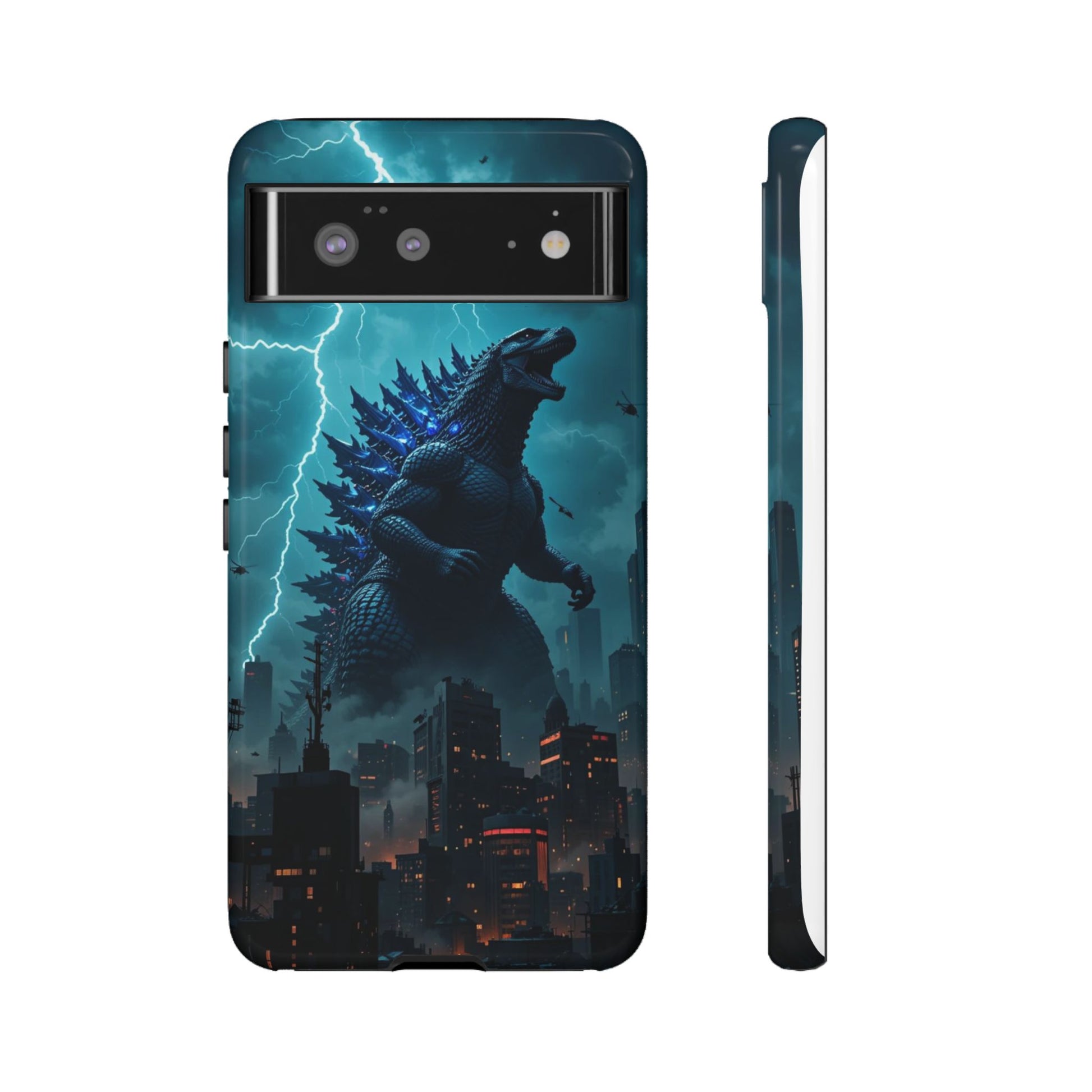 Godzilla Phone Case, Tough Cases for iPhones, Samsung, and Pixel