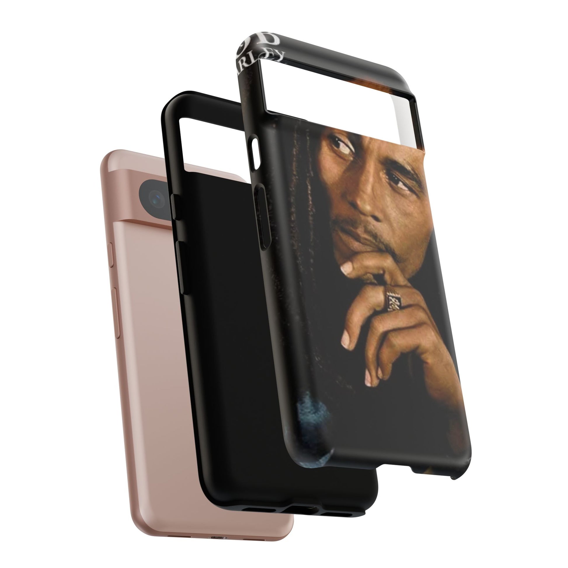 Marley Reggae Tough Cases for iPhones, Samsung, and Pixel
