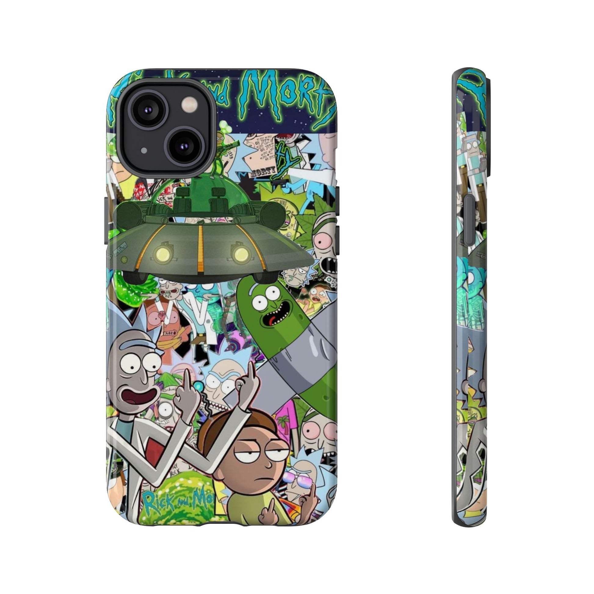 Rick and Morty Phone Case, Tough Cases for iPhones, Samsung, and Pixel