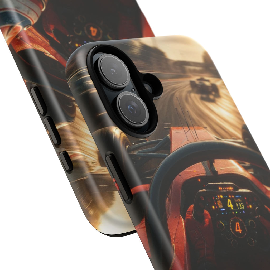 Formula 1 Cockpit Phone Case, Tough Cases for iPhones, Samsung, and Pixel