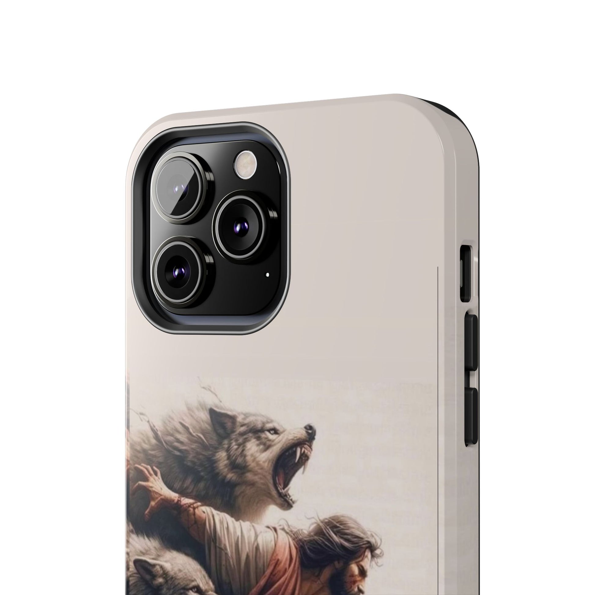 Jesus x Wolves Christian Themed Tough Phone Cases for Iphones & Samsung Phones