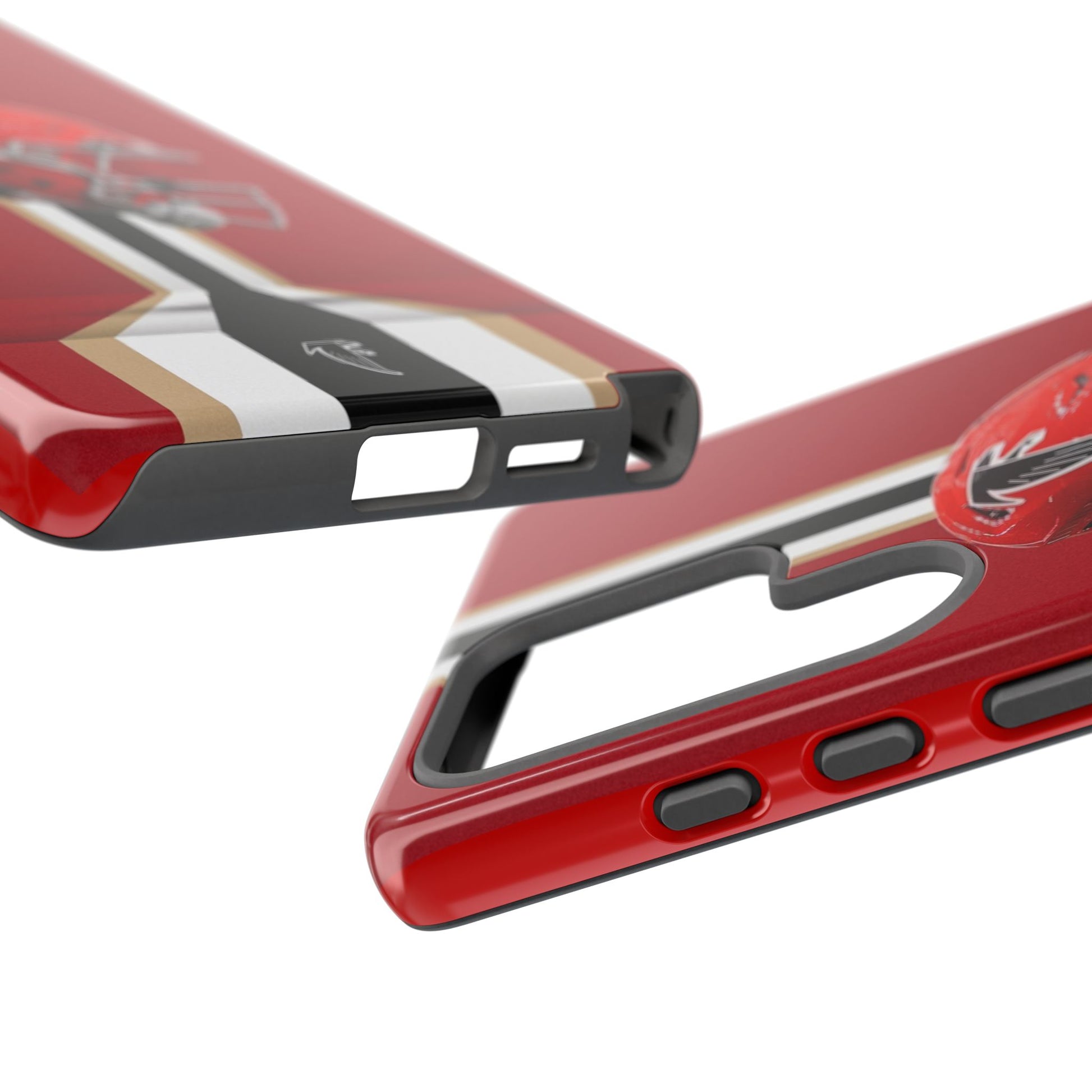 Atlanta Falcons Football Helmet Logo Tough Cases for iPhones, Samsung, and Pixel