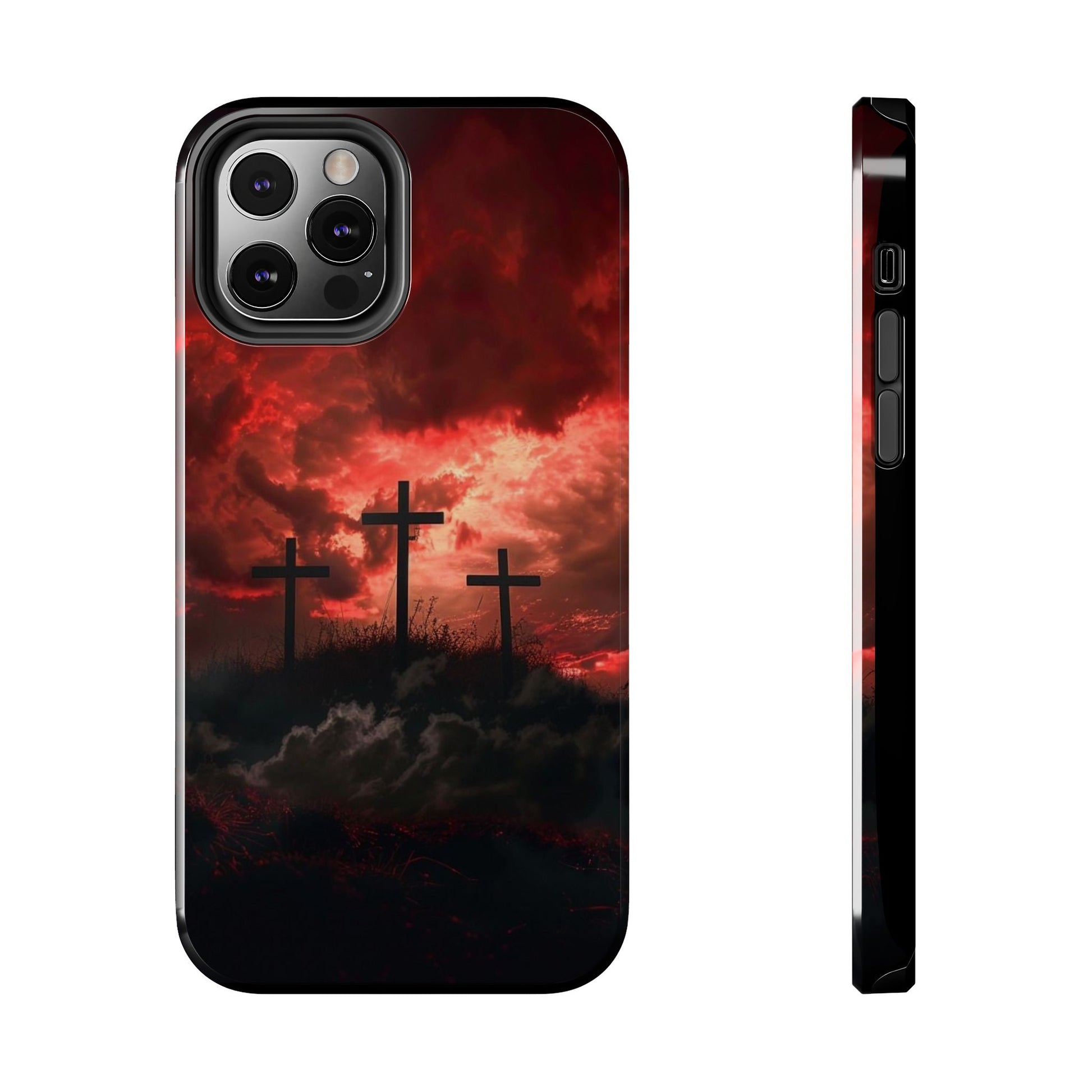Crosses at Golgotha Christian Cases for iPhones & Samsung Phones