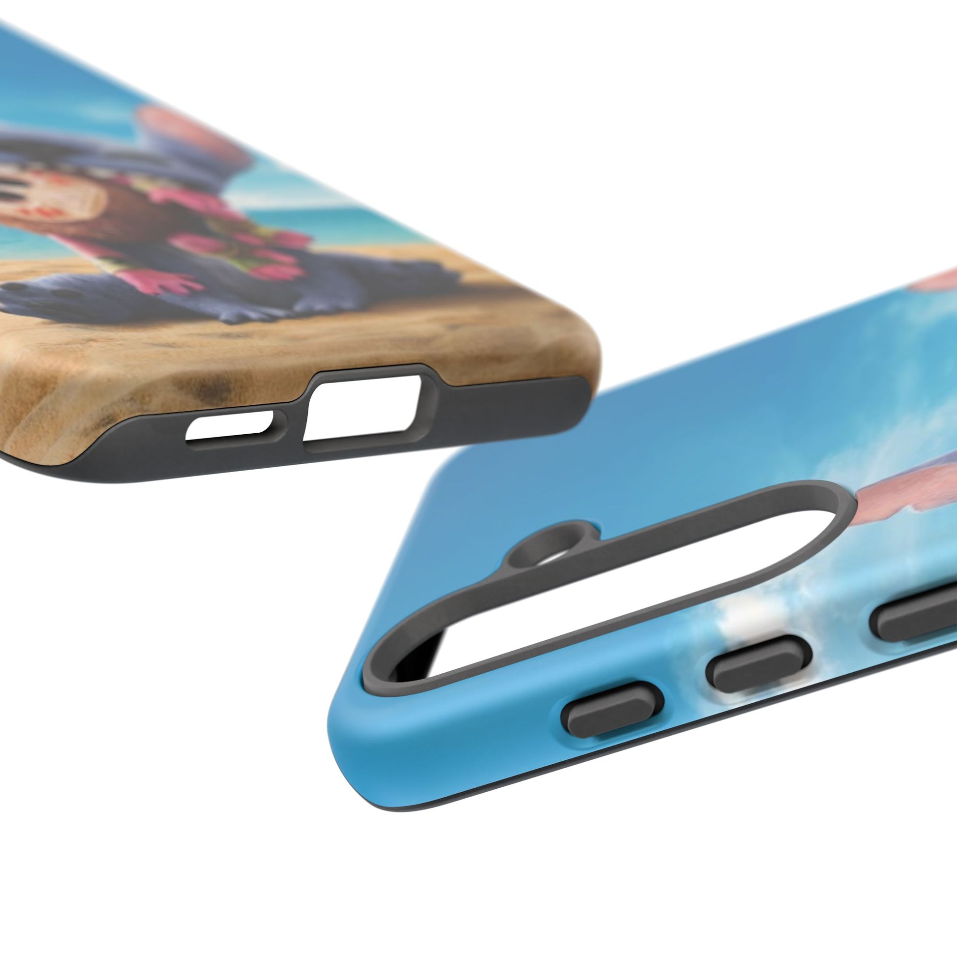 Stitch Beach Sunset Landscape Phone Case for iPhone, Samsung Galaxy, & Pixel Phones