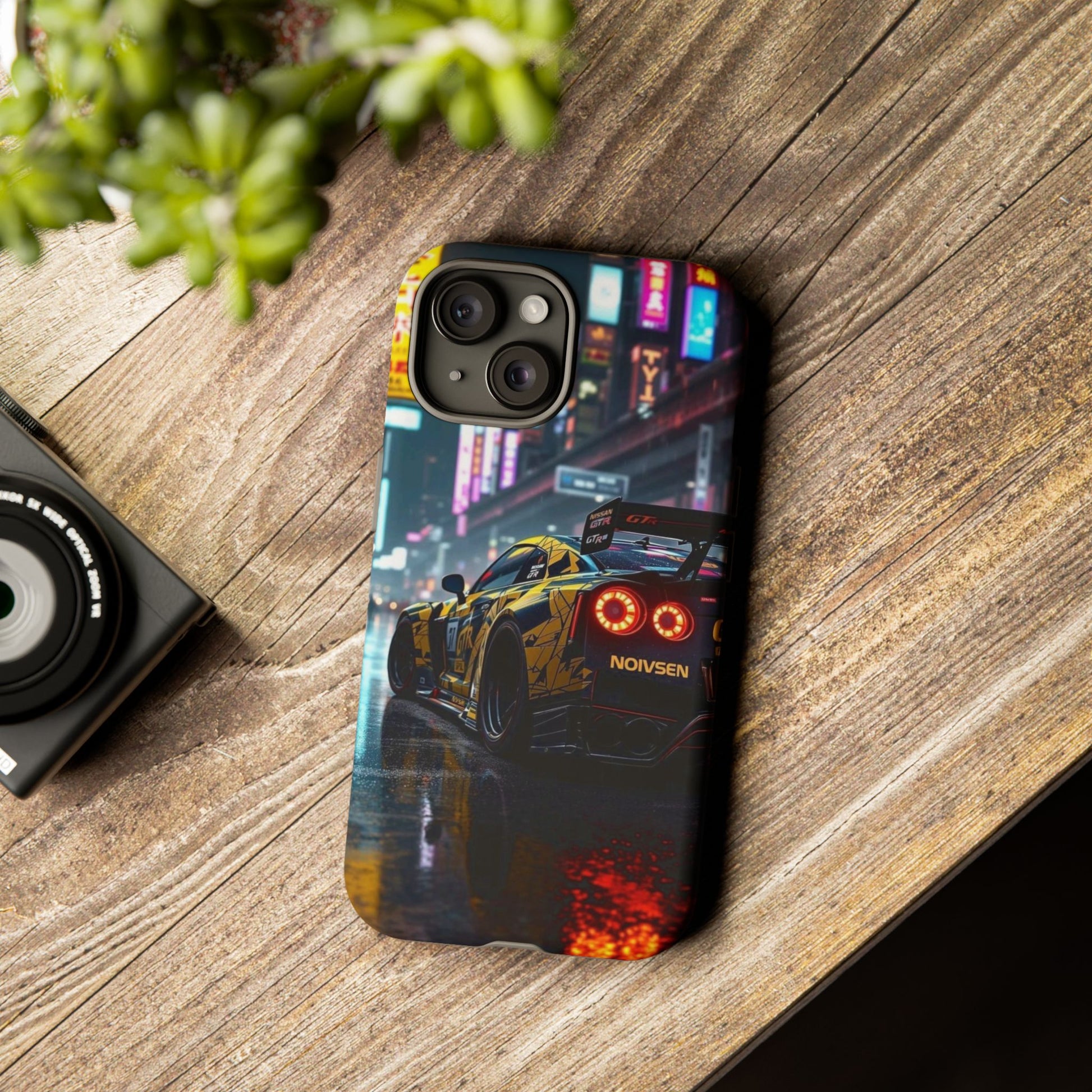 Nissan GTR in Japan Art Tough Cases for iPhones, Samsung, and Pixel