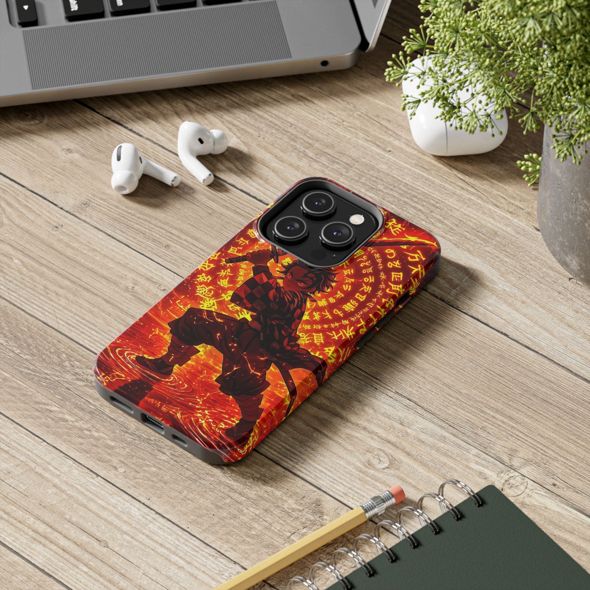 Anime Demon Slayer Tanjiro Phone Cases for iPhones & Samsung Phones