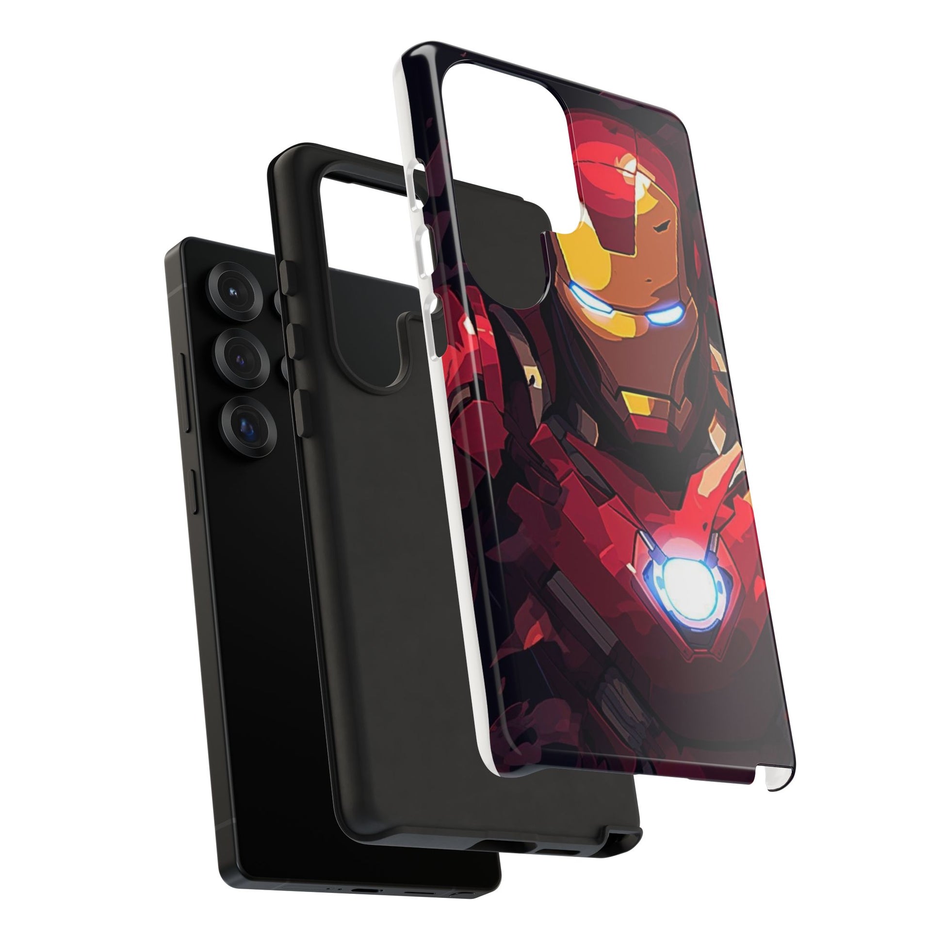 Invincible Iron Man Tough Cases for iPhones, Samsung, and Pixel