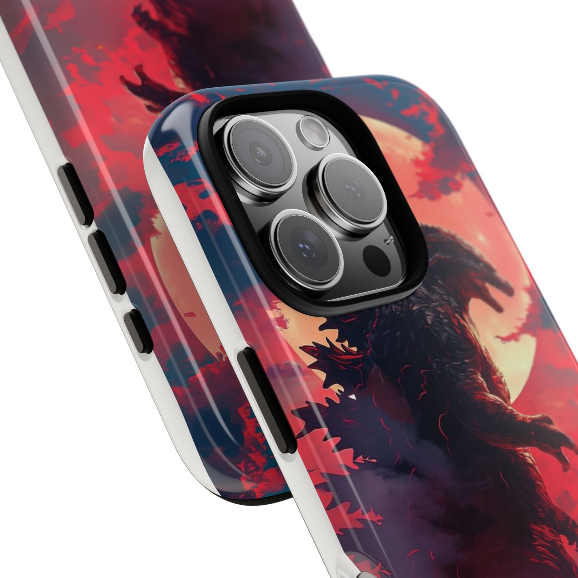 King of Monsters Godzilla Tough Phone Cases for iPhones, Samsung, and Pixel
