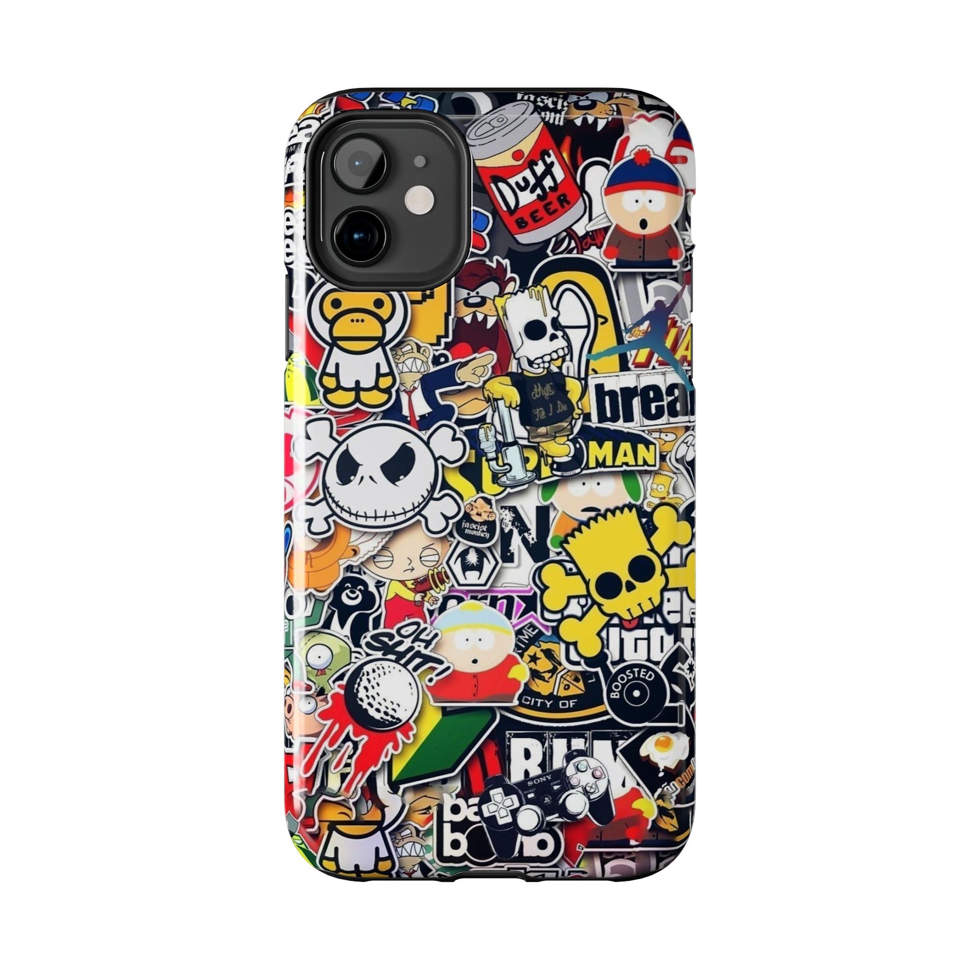 Sticker Bomb Theme Phone Case for iPhone & Samsung Galaxy Phones