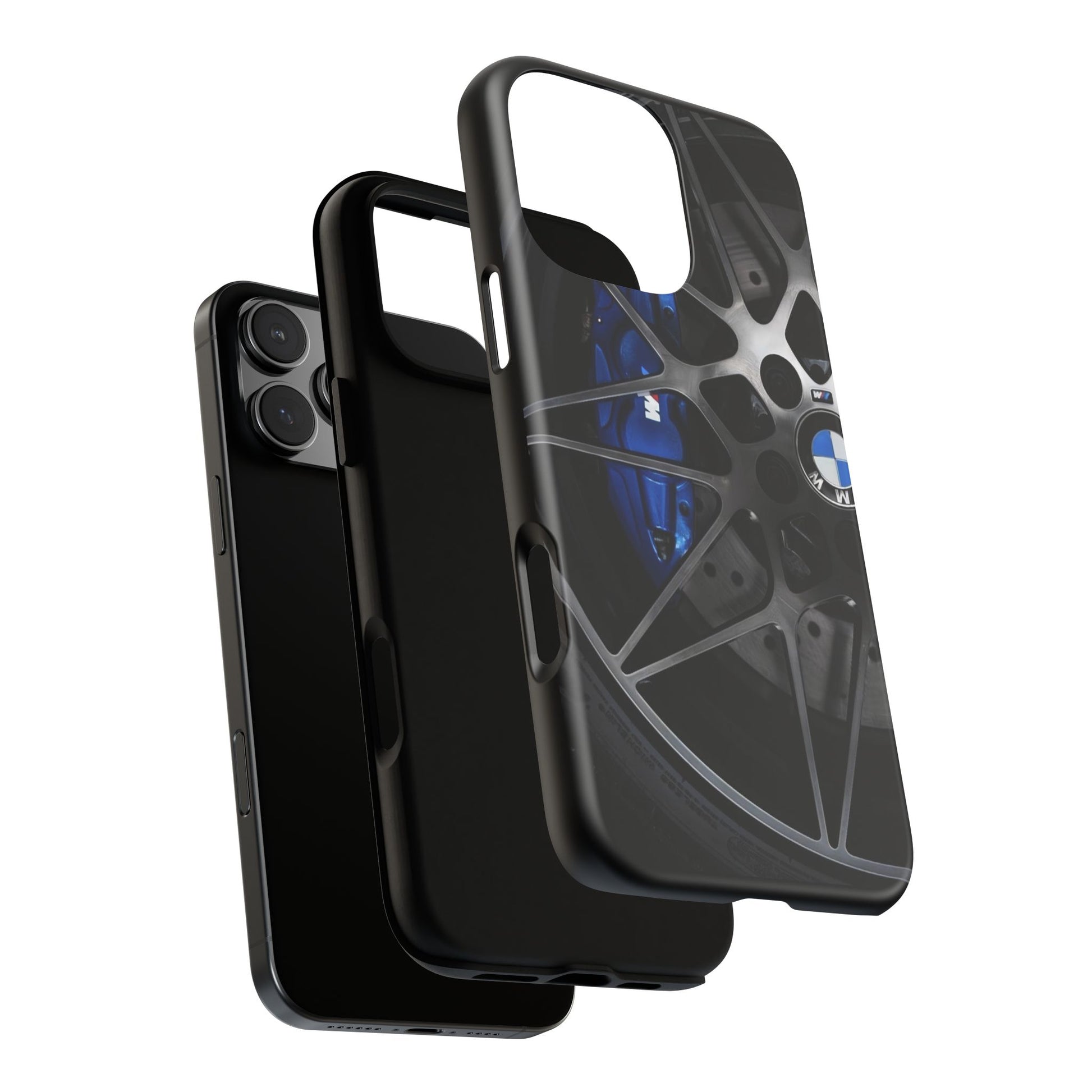 BMW M3 Racing Wheels Tough Cases for iPhones, Samsung, and Pixel