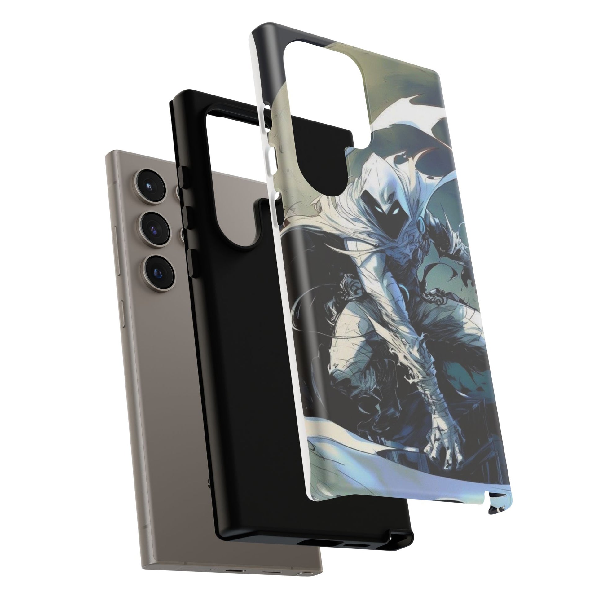 Moon Knight Tough Cases for iPhones, Samsung, and Pixel
