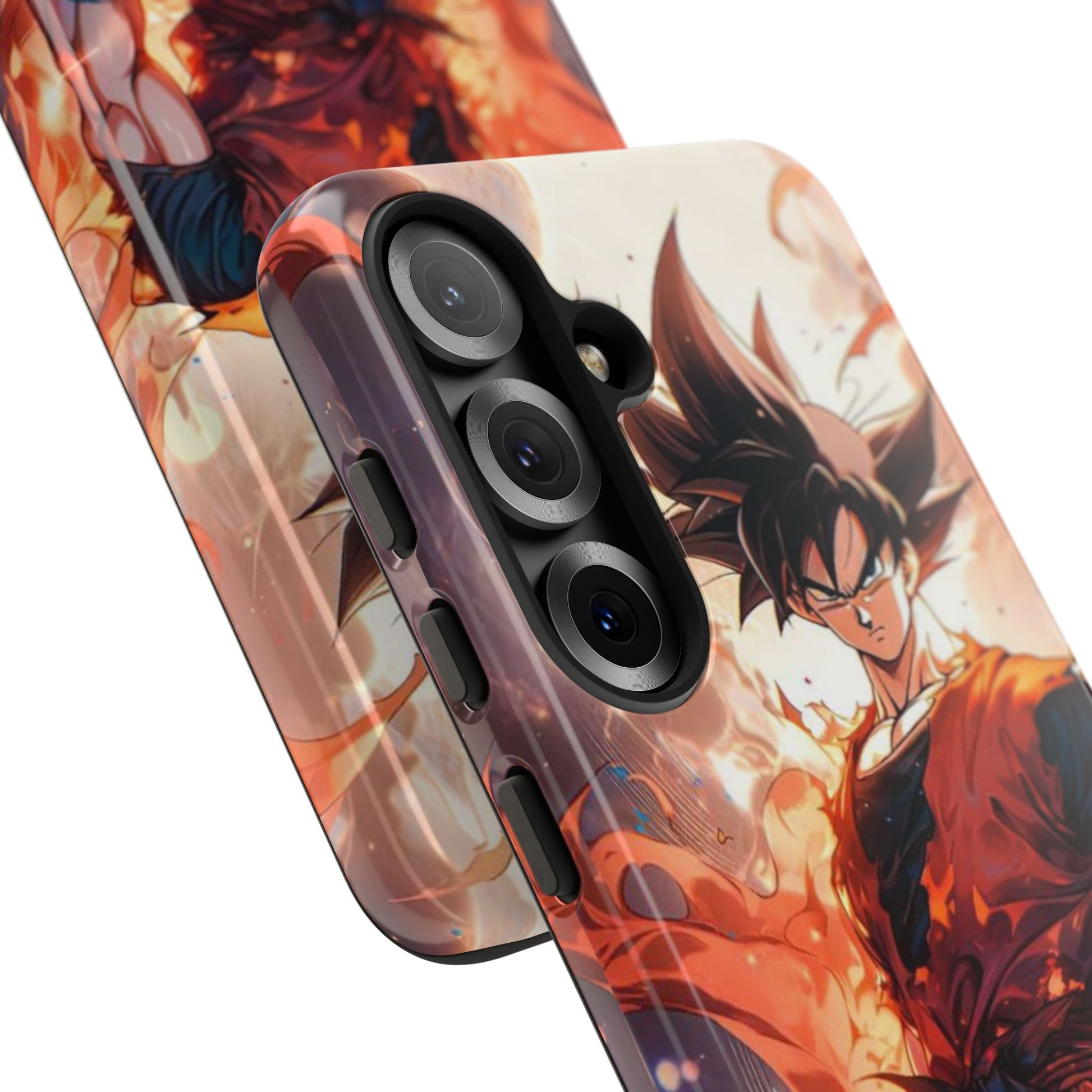 Anime Manga Dragon Ball Z Goku Tough Cases for iPhones, Samsung, and Pixel