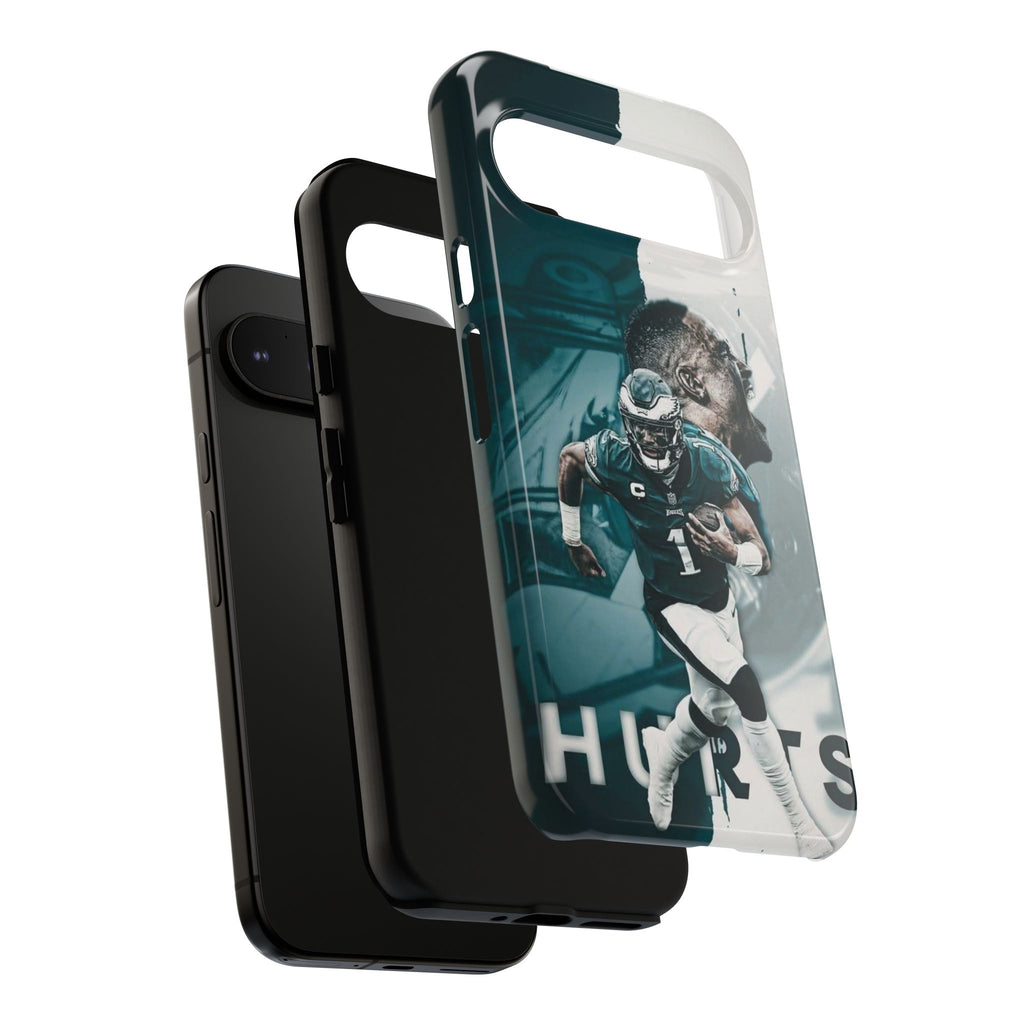 Jalen Hurts Eagles Football Tough Cases for iPhones, Samsung, and Pixel