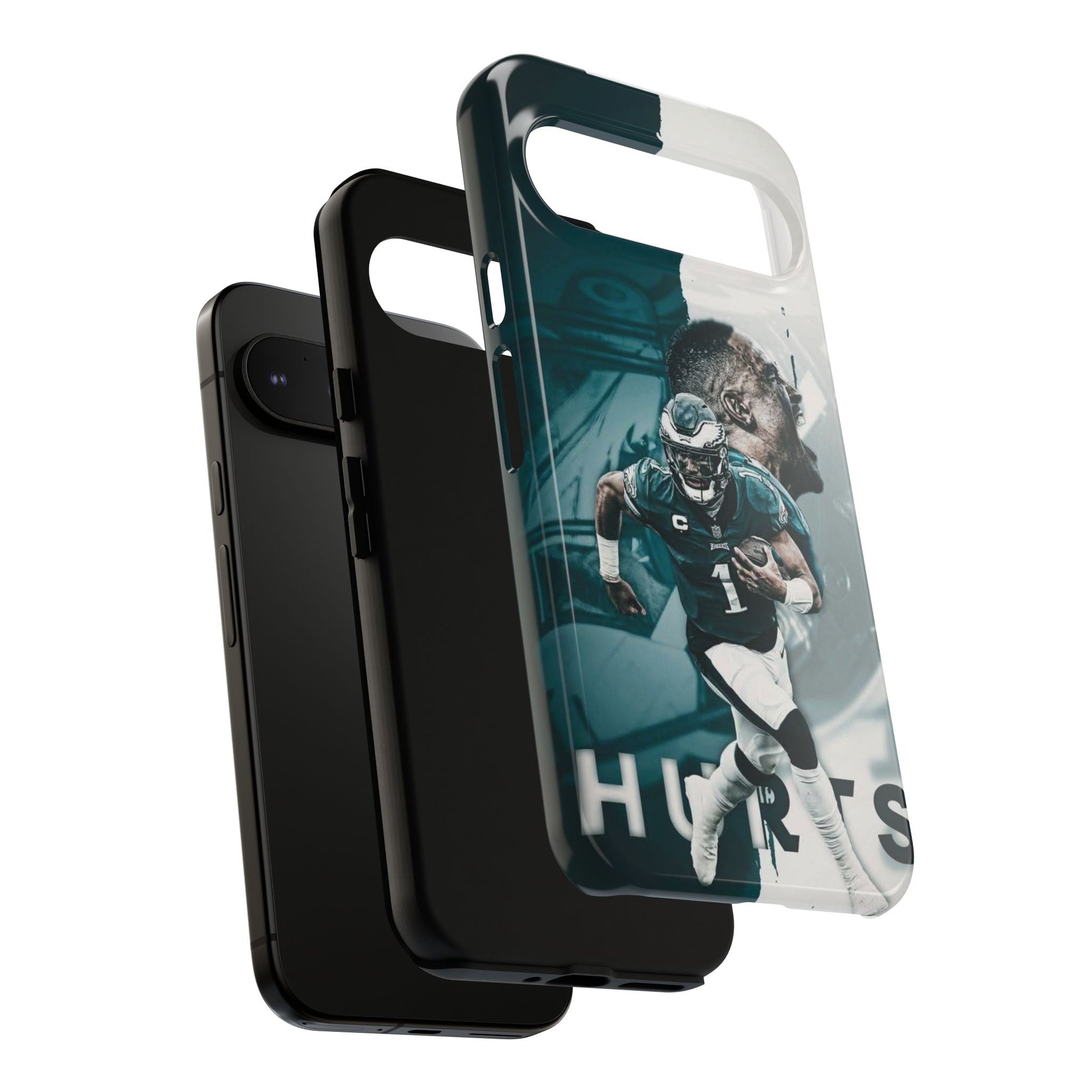 Jalen Hurts Eagles Football Tough Cases for iPhones, Samsung, and Pixel