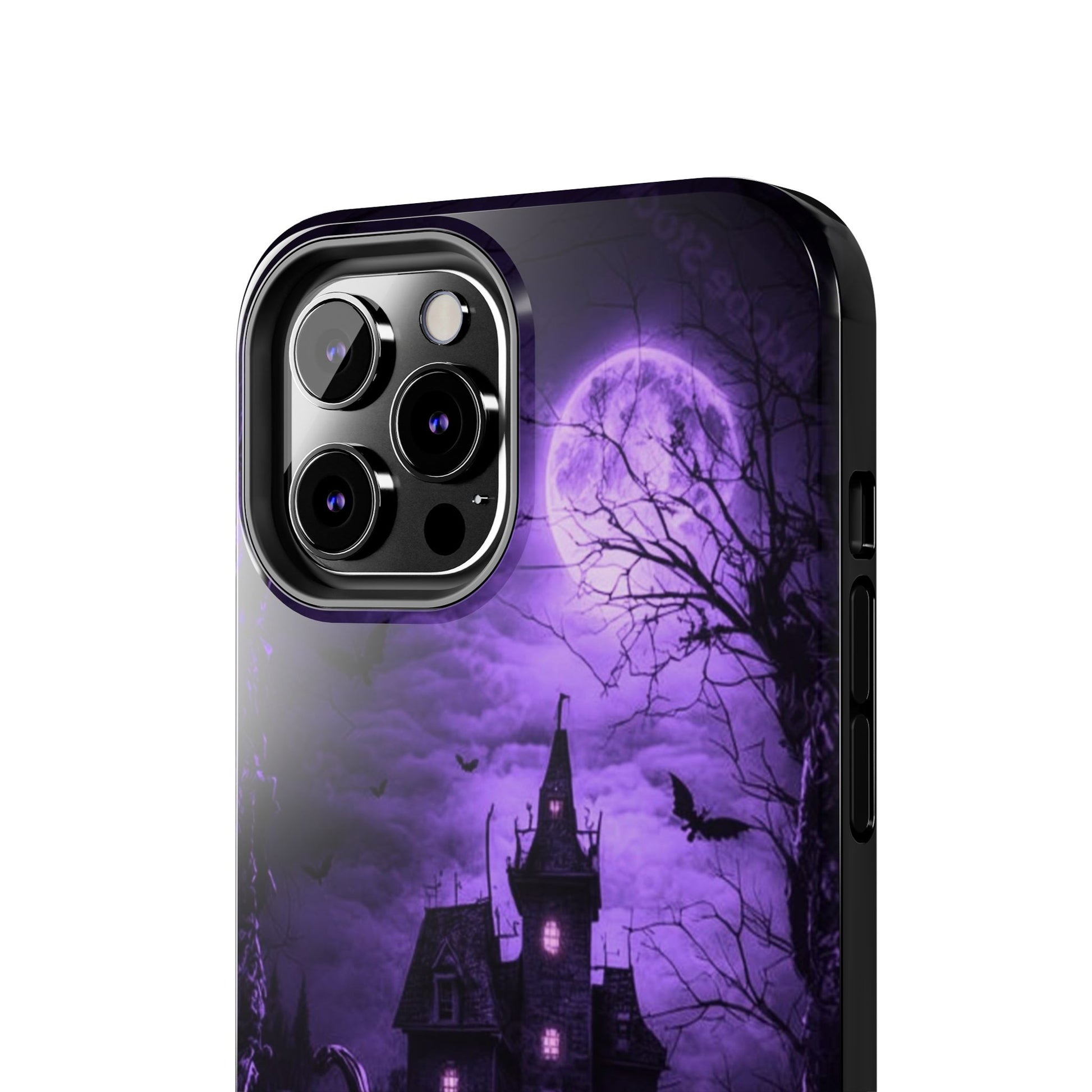 Haunted House Halloween Theme Phone Cases for iPhones & Samsung Phones