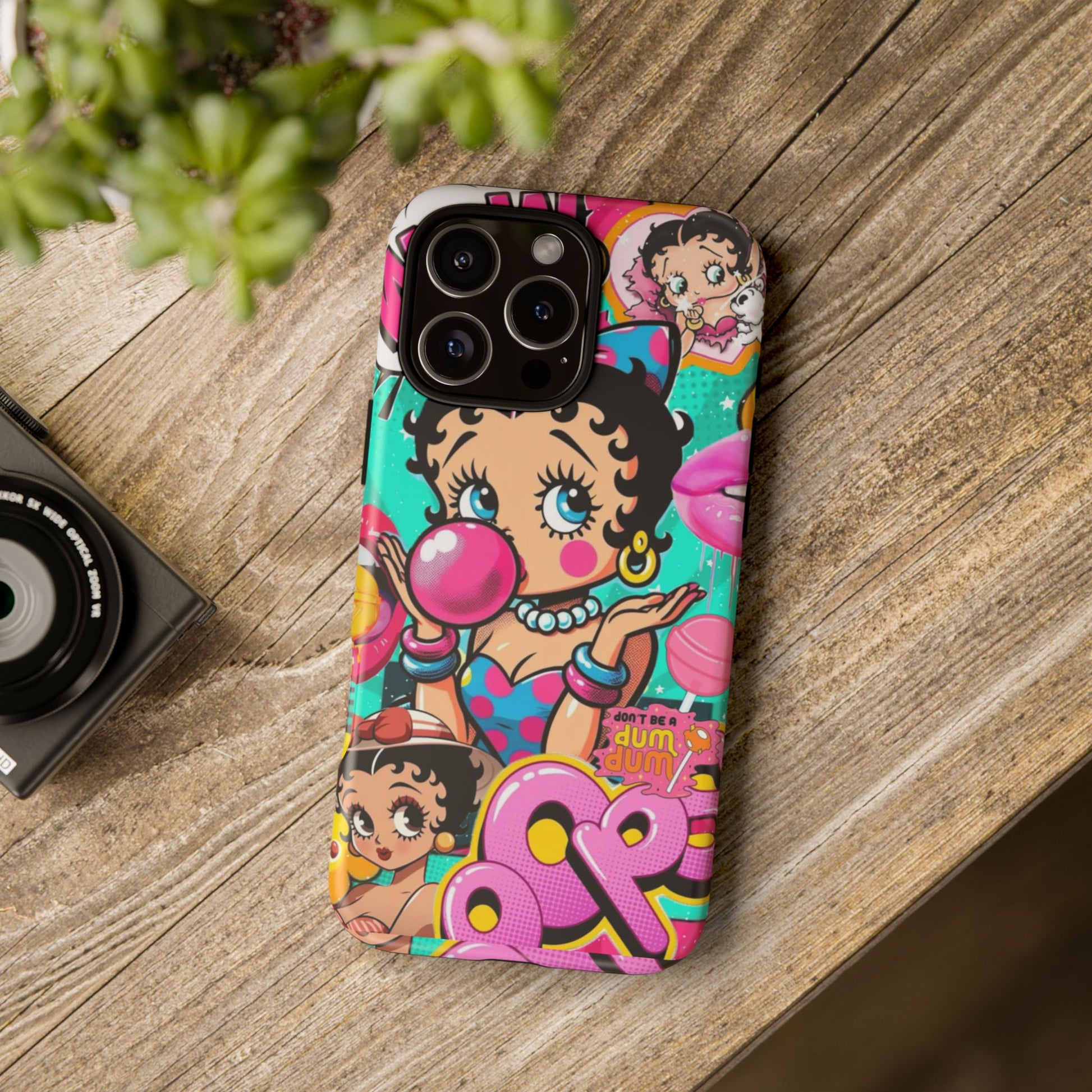 Betty Boop Comic Strip Phone Case for iPhone, Samsung Galaxy, & Pixel Phones