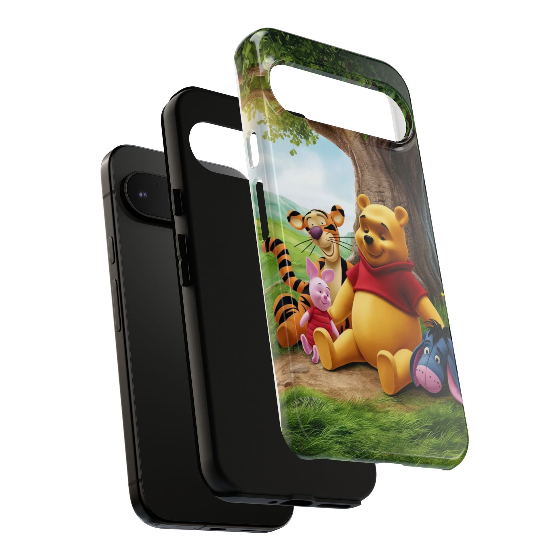 Cute Pooh Bear Phone Case, Tough Cases, Disney Phone for iPhones, Samsung, and Pixel