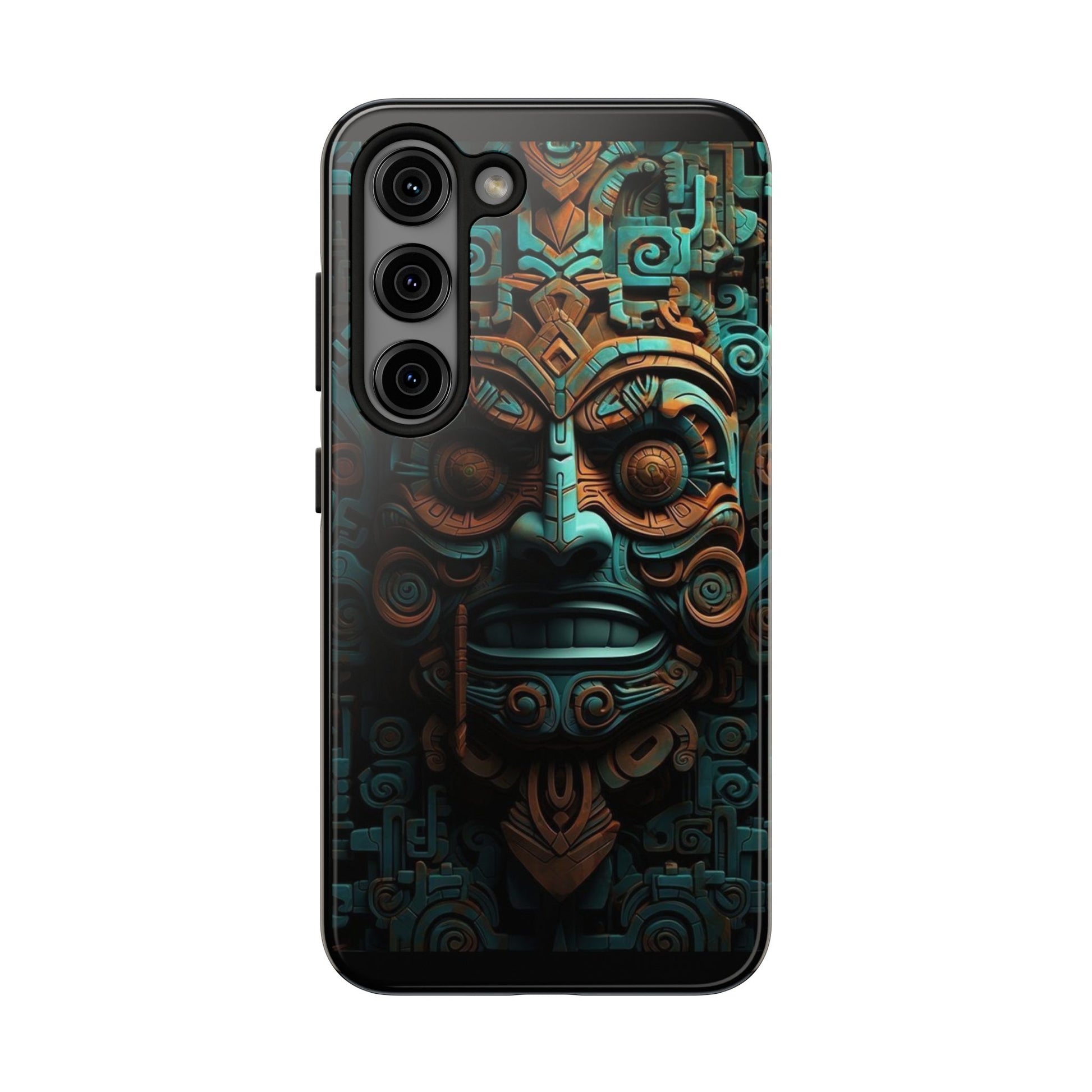 Aztecs Sculpture Inspired Phone Cases for Iphones & Samsung Phones