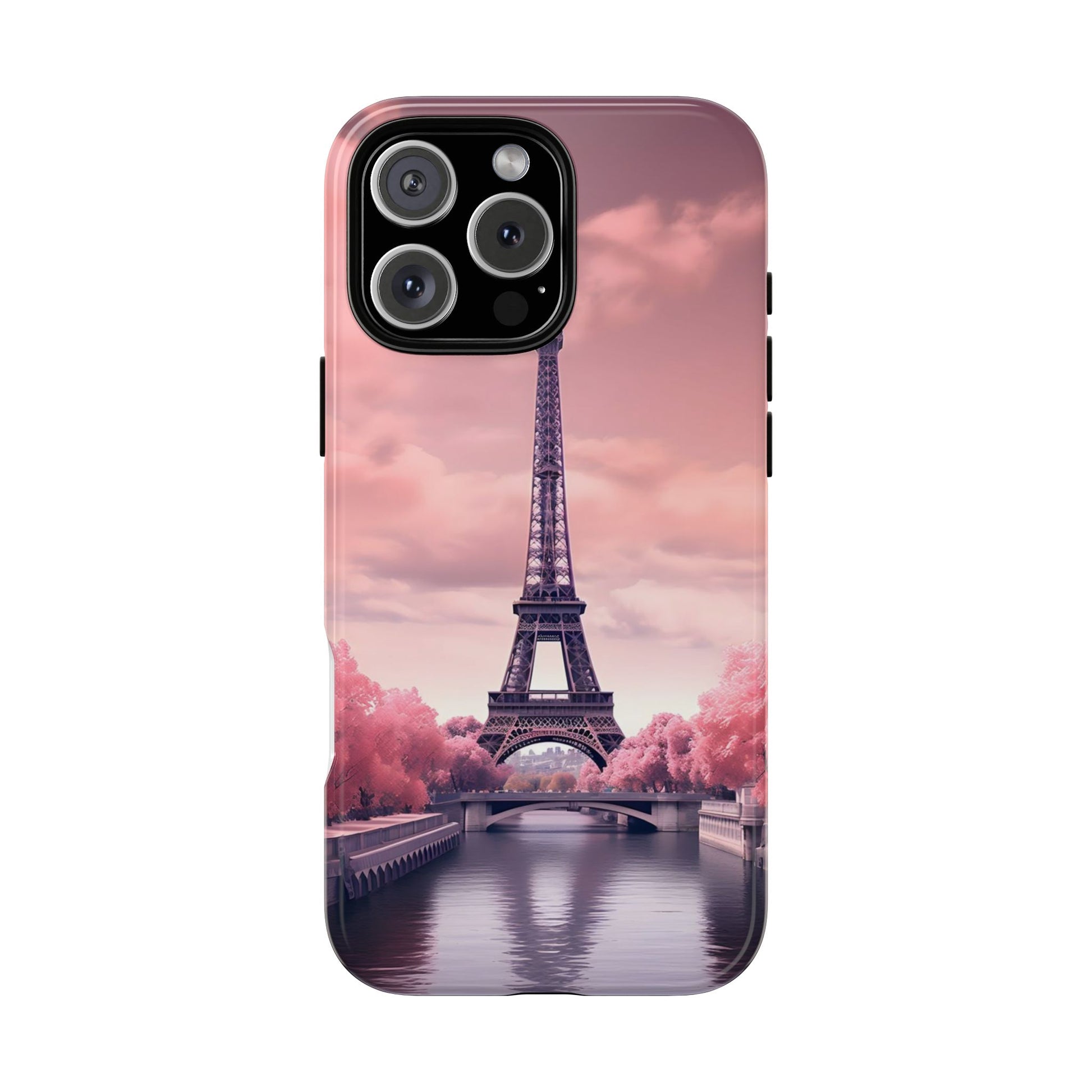 Eiffel Tower Paris Tough Cases for iPhones, Samsung, and Pixel