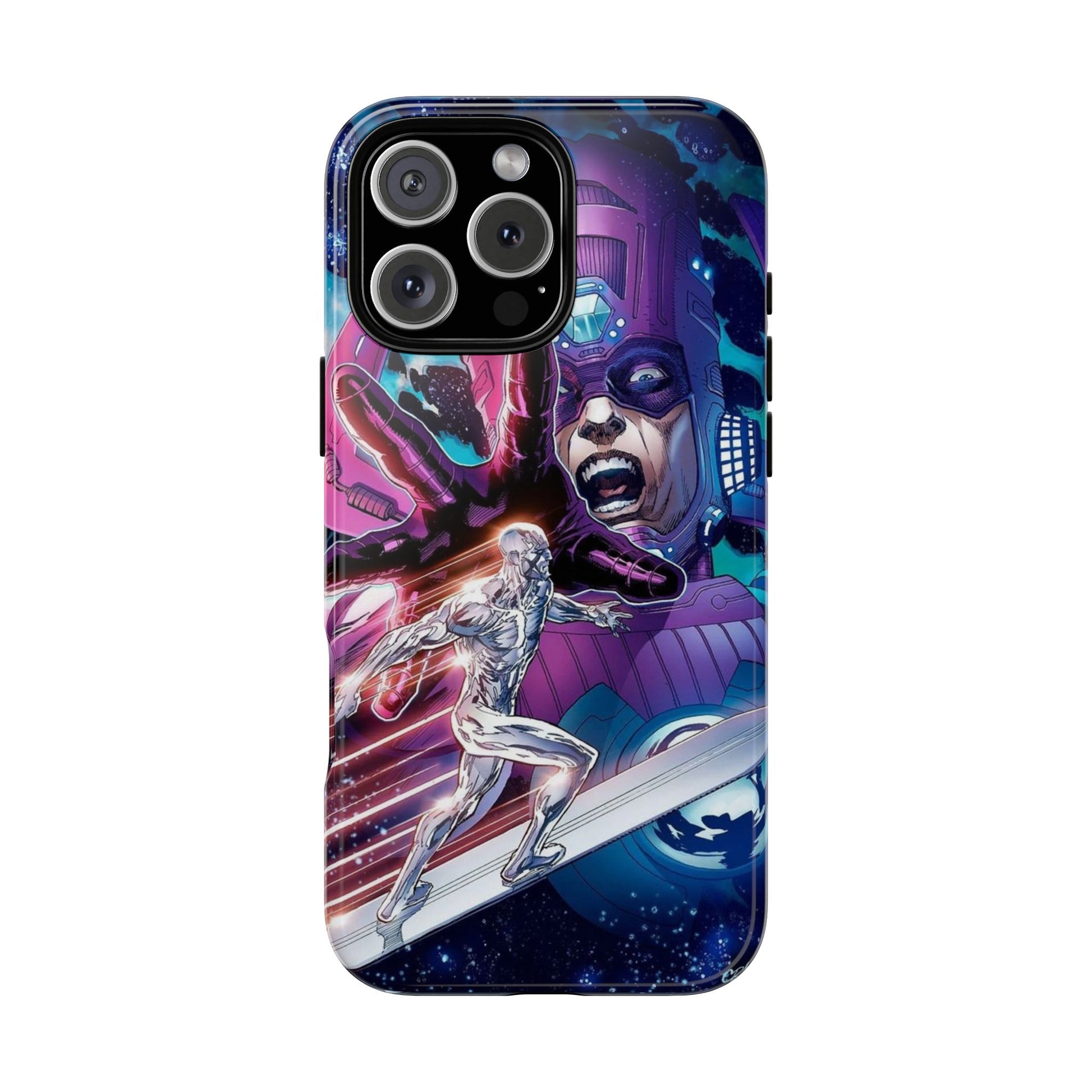 Galactus x Silver Surfer Marvel Phone Case, Tough Cases for iPhones, Samsung, and Pixel