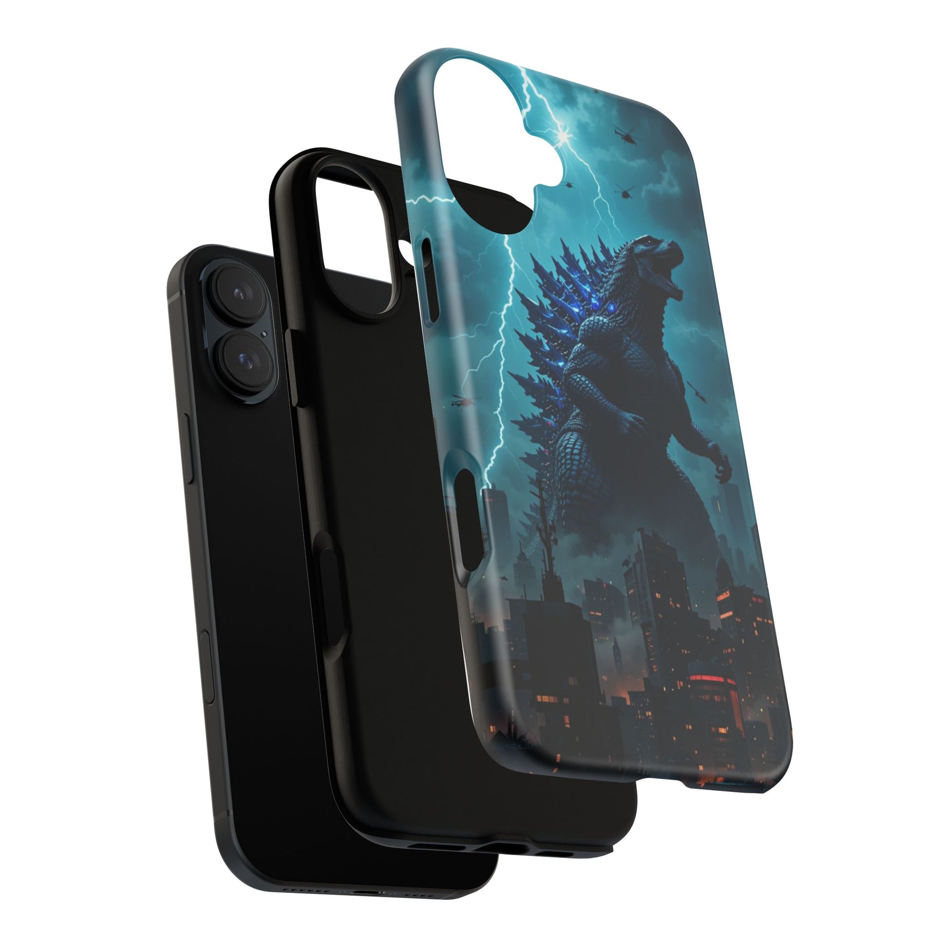 Godzilla Phone Case, Tough Cases for iPhones, Samsung, and Pixel