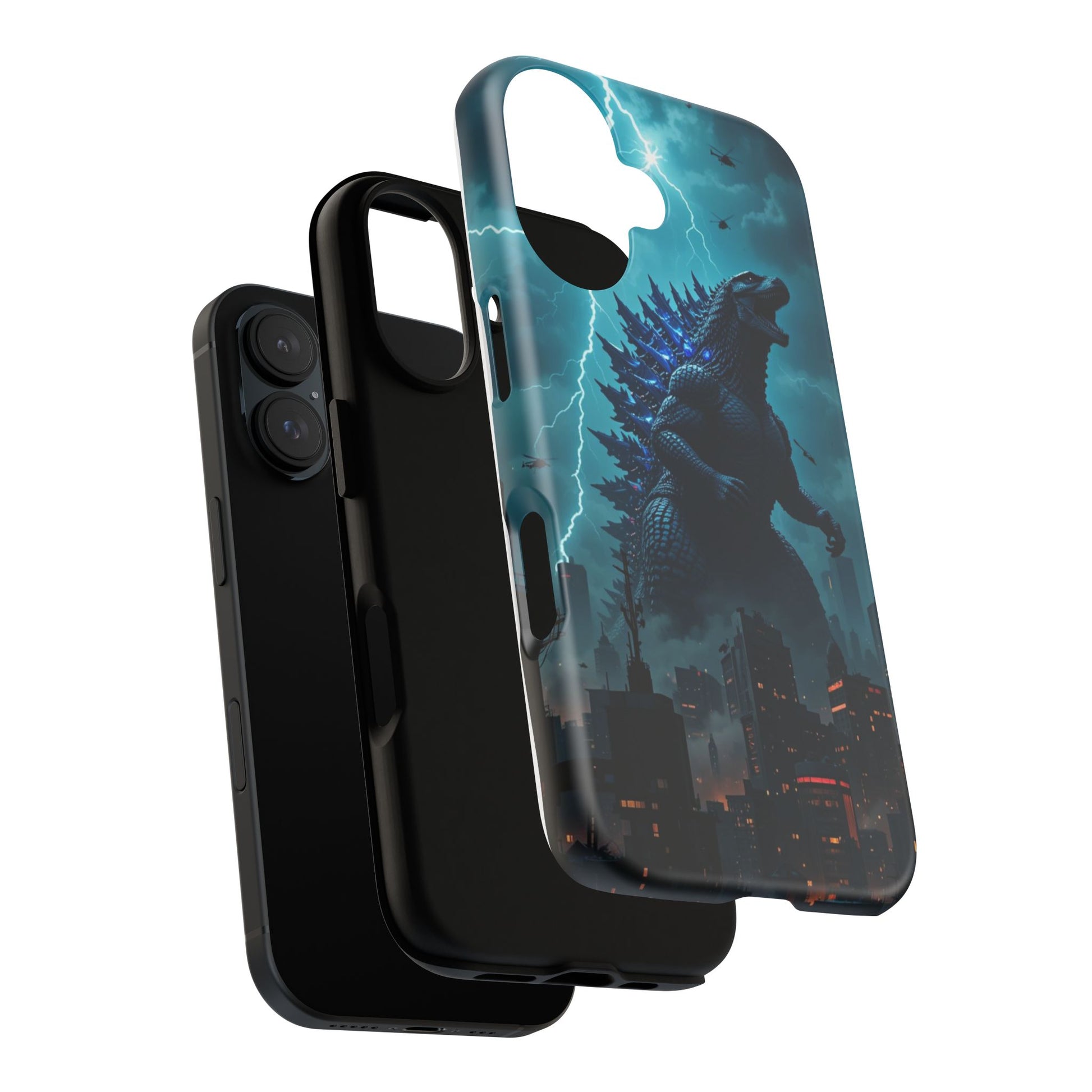 Godzilla Phone Case, Tough Cases for iPhones, Samsung, and Pixel