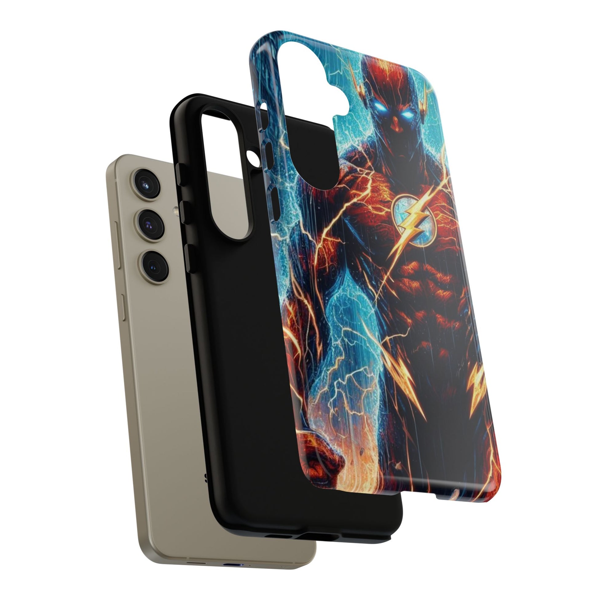 DC Comics The Flash Phone Case, Tough Cases for iPhones, Samsung, and Pixel