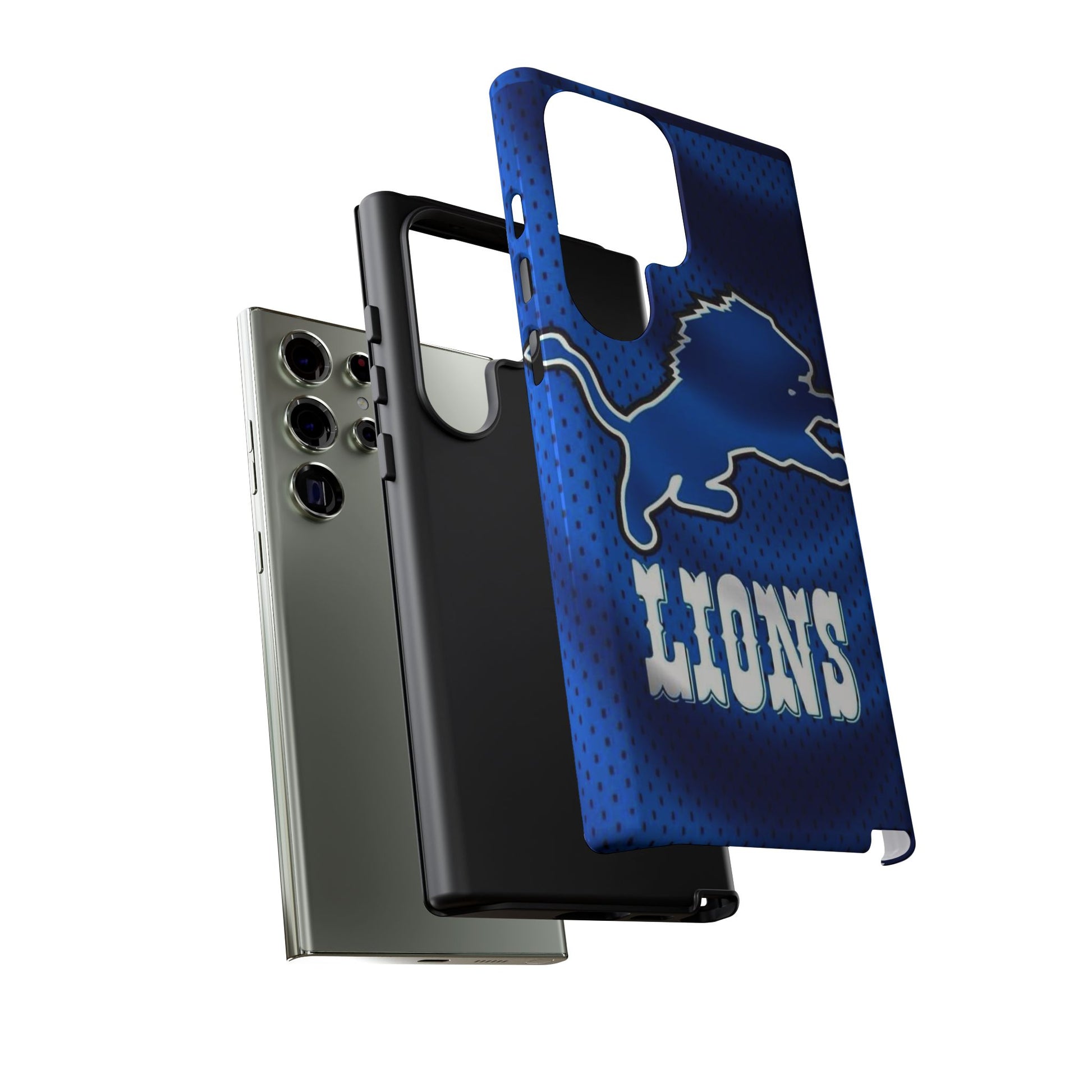 Detroit Lions Football Jersey Phone Case, Tough Cases for iPhones, Samsung, and Pixel